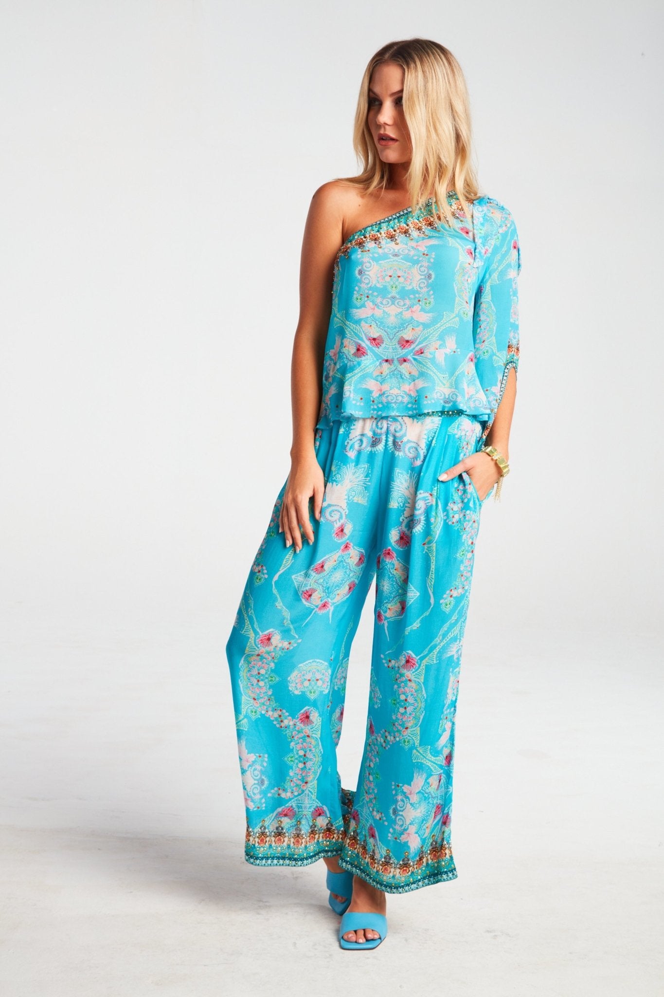 FEEL THE SKY PALAZZO PANTS - Czarina