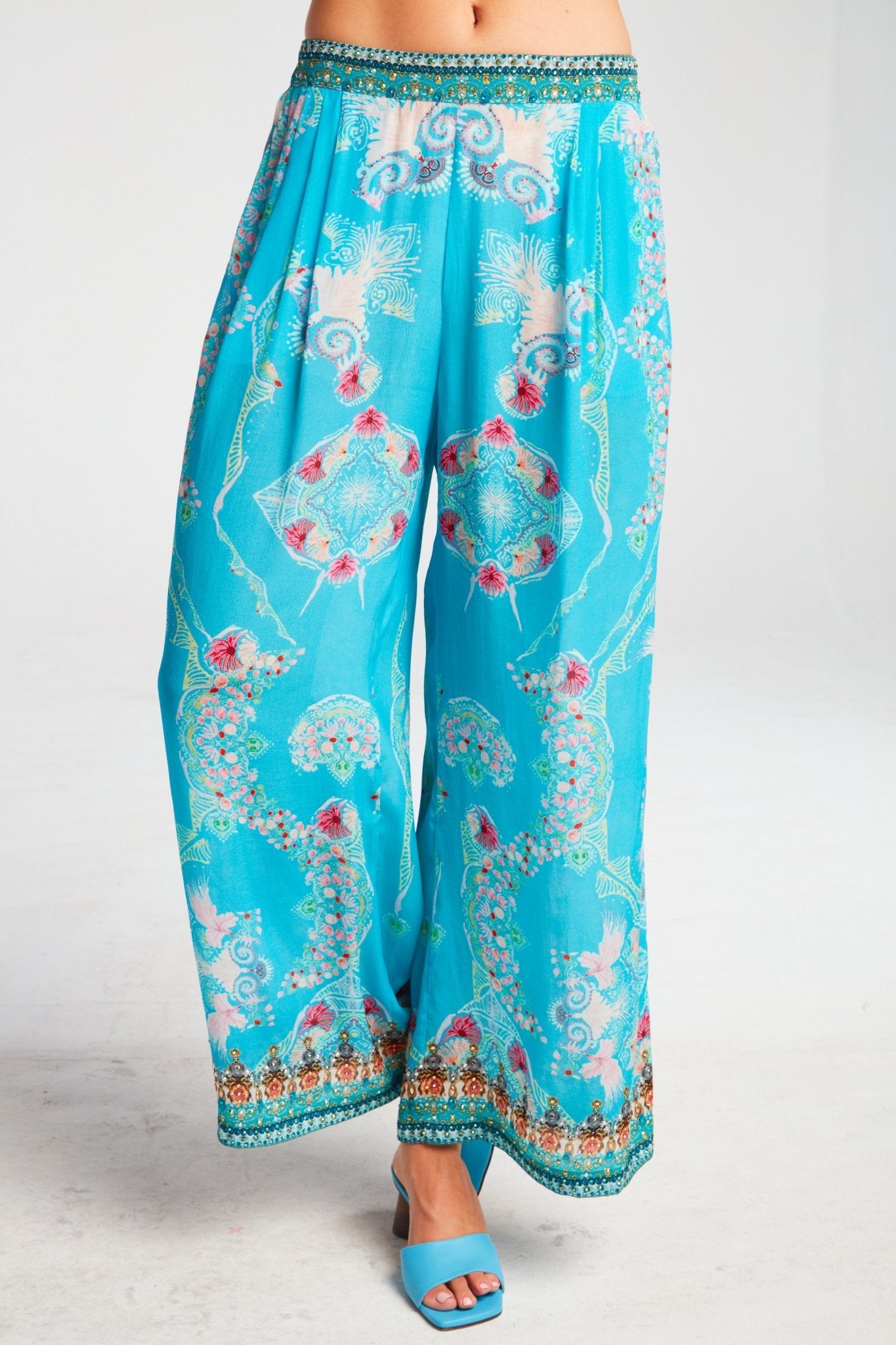 FEEL THE SKY PALAZZO PANTS - Czarina