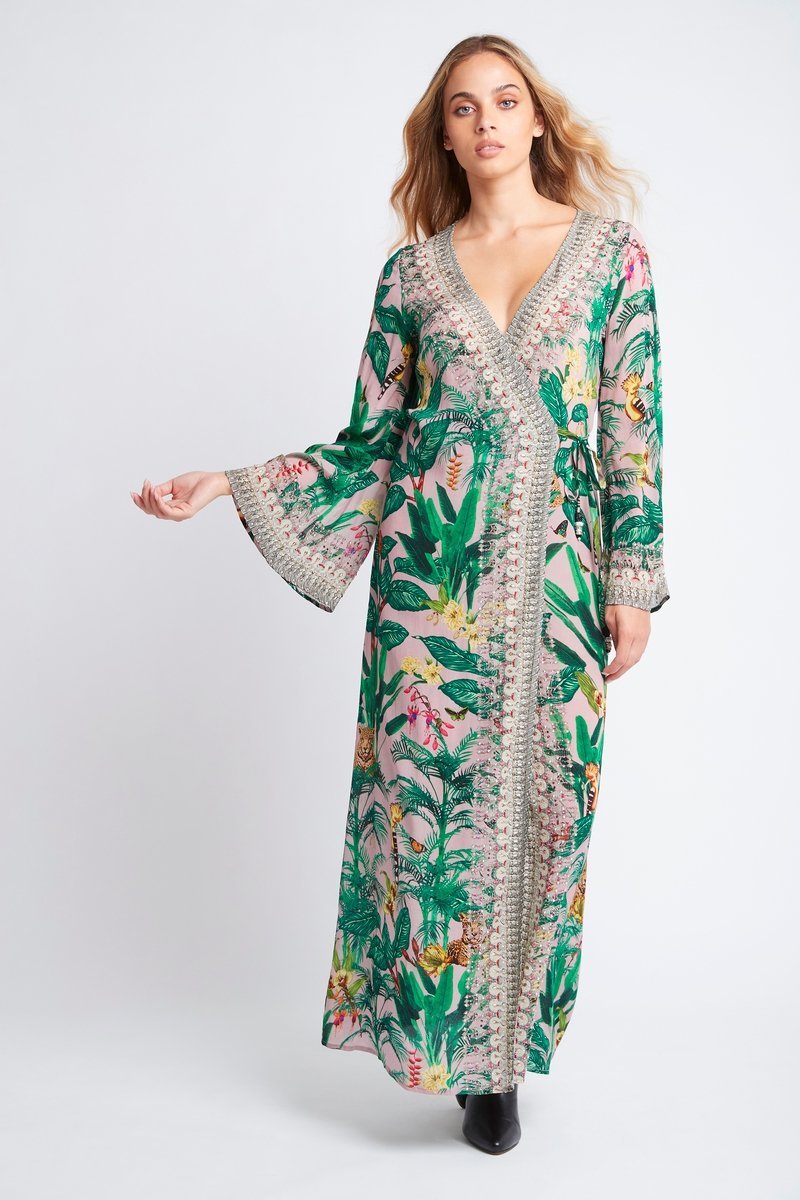 FRIENDS FOREVER WRAP DRESS - Czarina