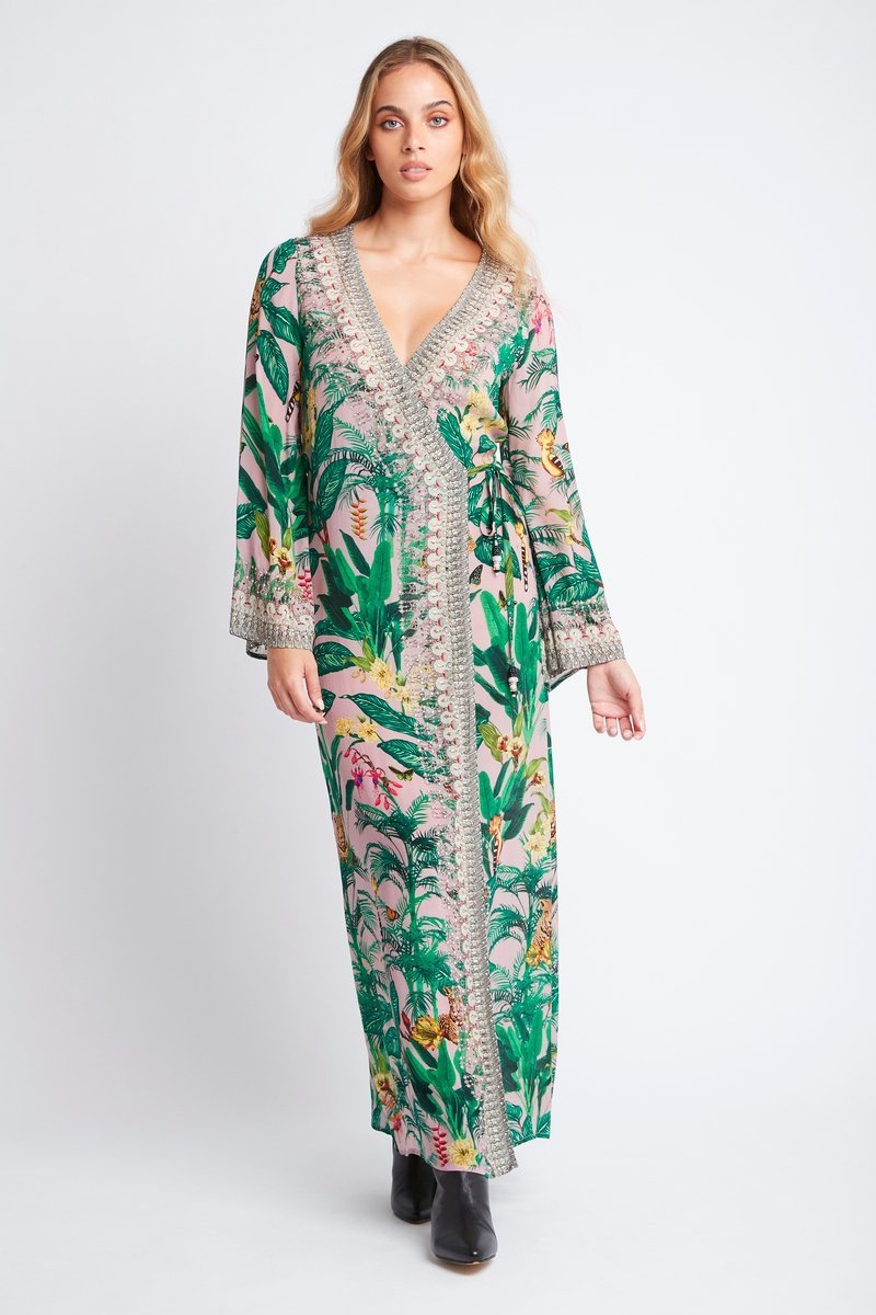 FRIENDS FOREVER WRAP DRESS - Czarina