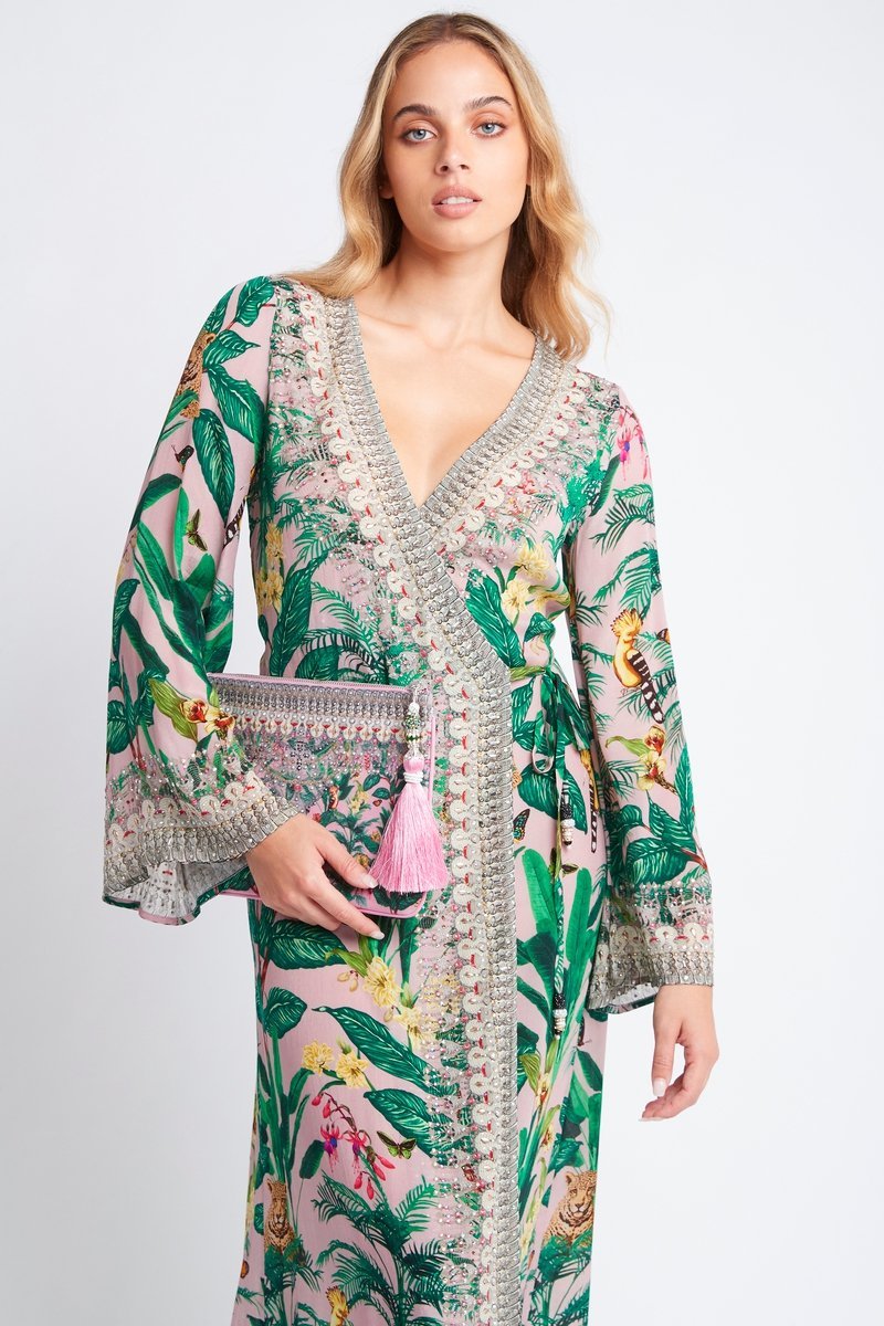 FRIENDS FOREVER WRAP DRESS - Czarina