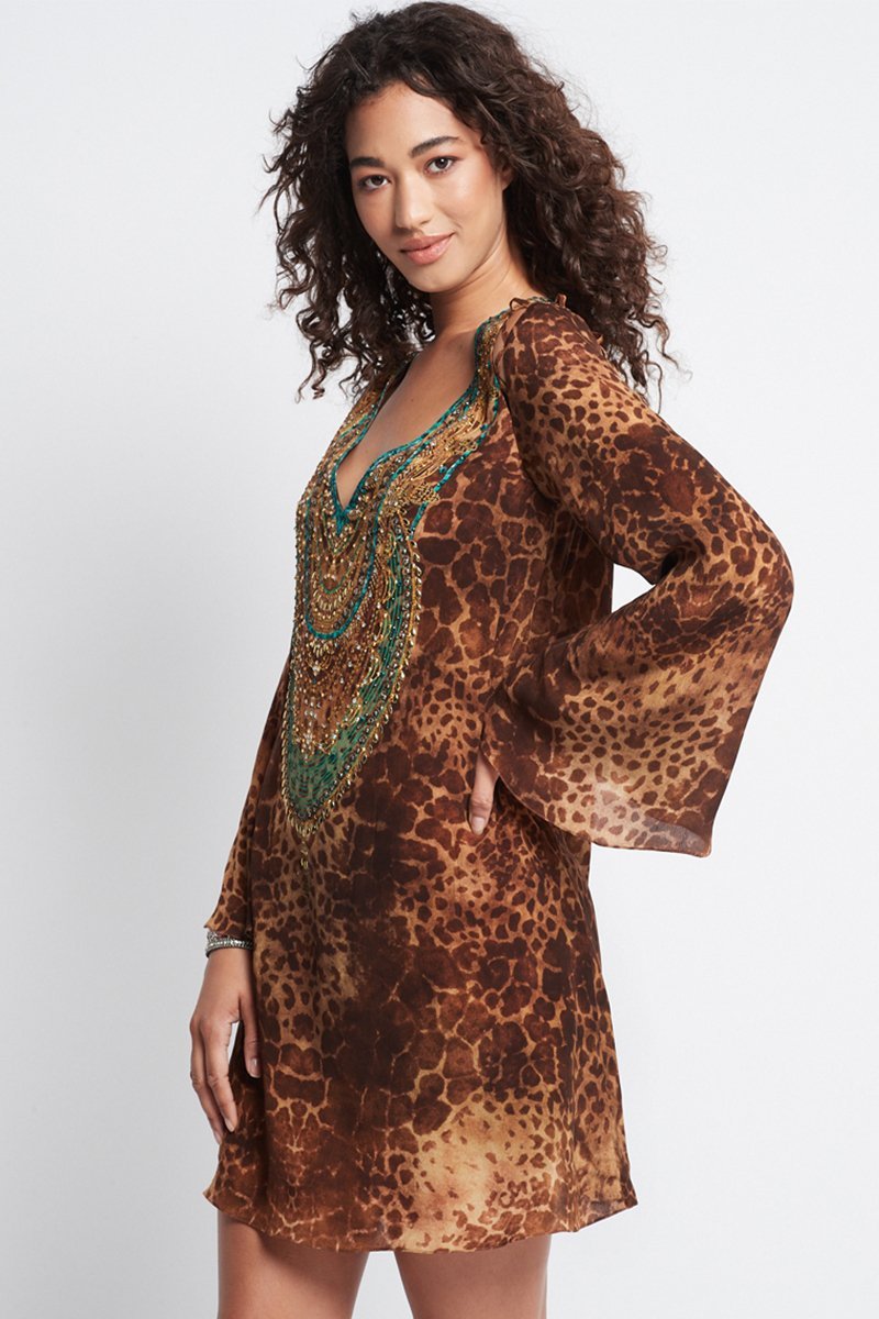 GAIA CRISS CROSS TUNIC - Czarina