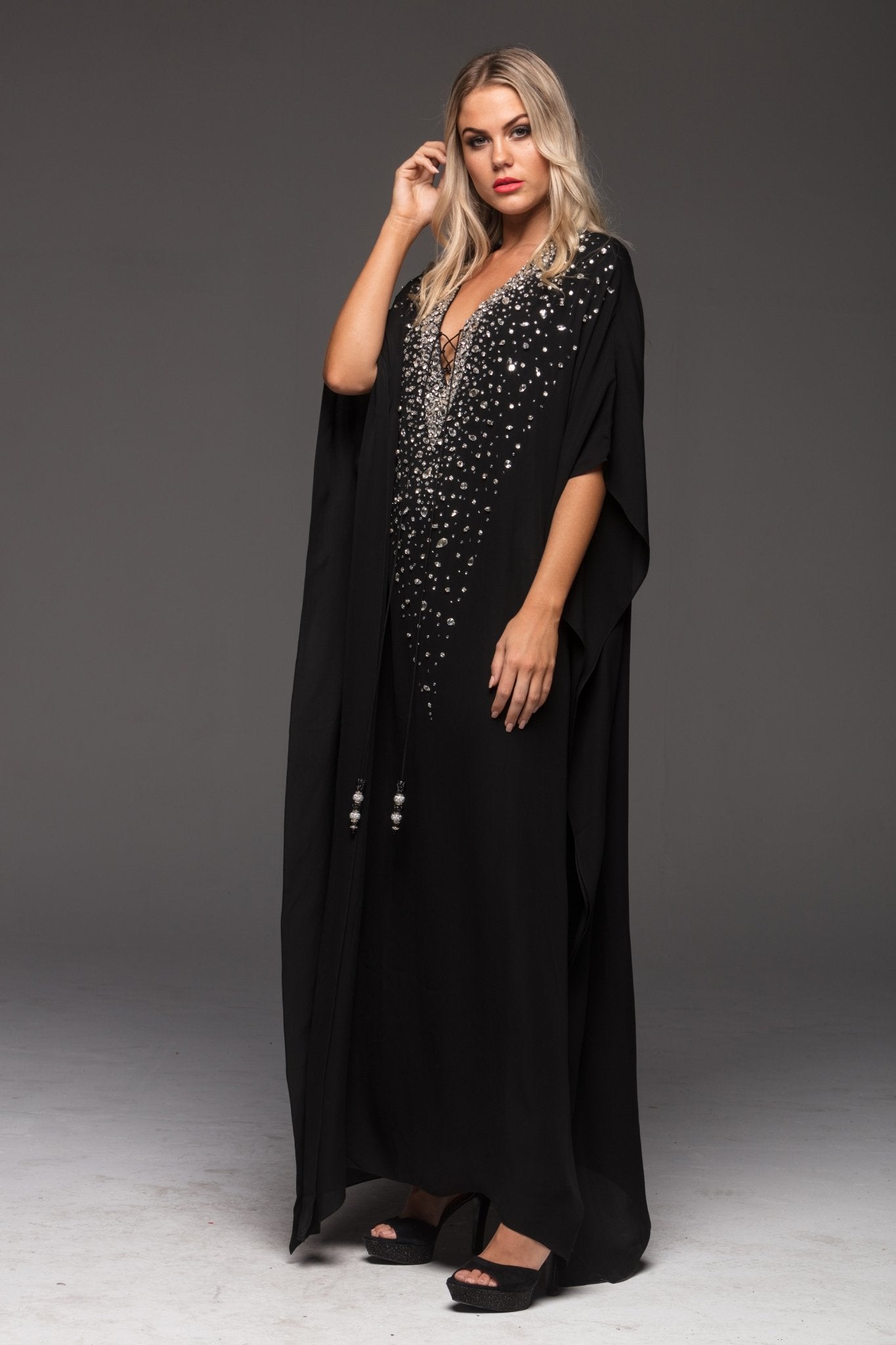 GRACIE LUXE LONG KAFTAN - Czarina