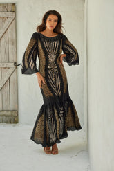 Into The Wild Cocktail Maxi Dress - Czarina