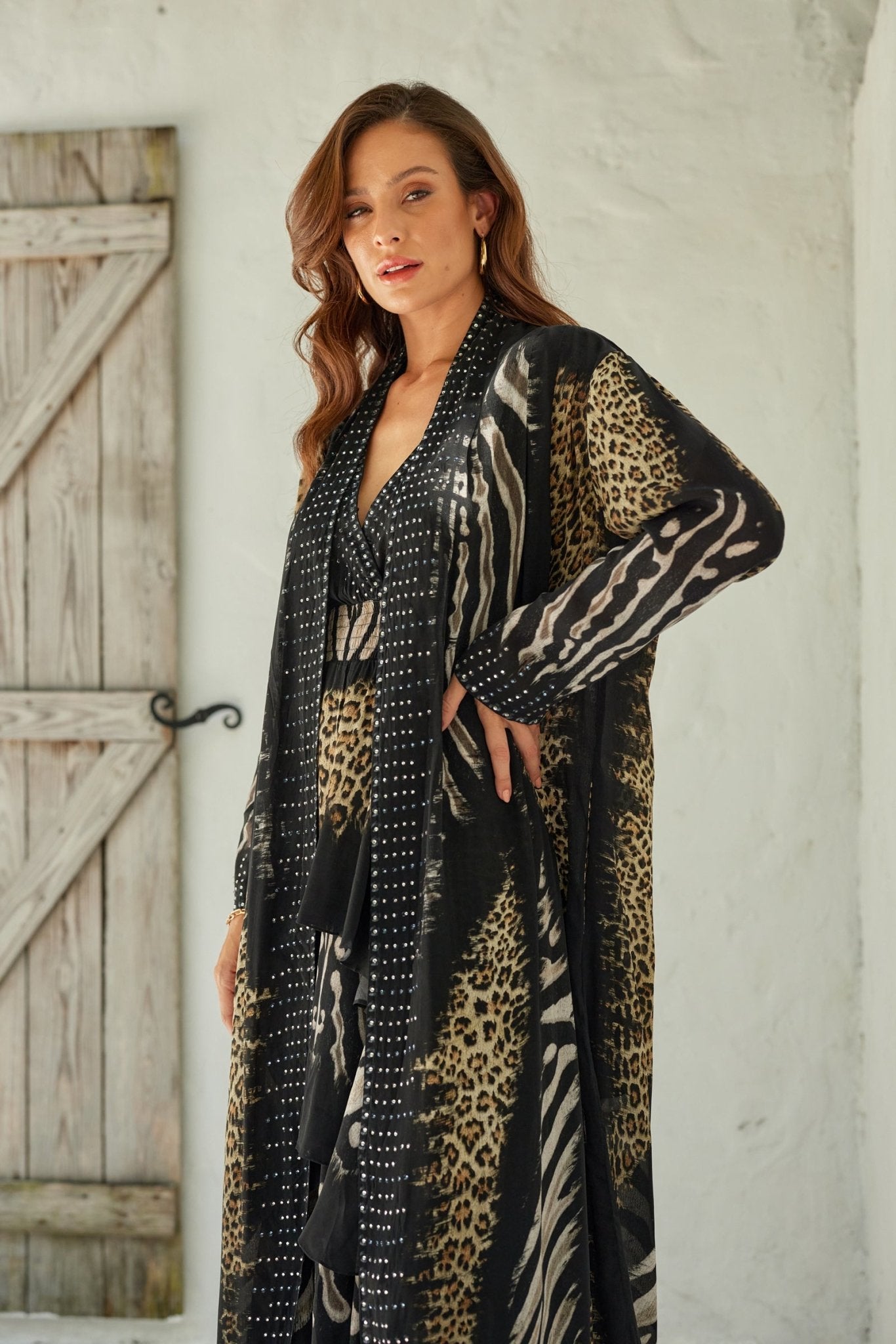 Into The Wild Long Jacket - Czarina