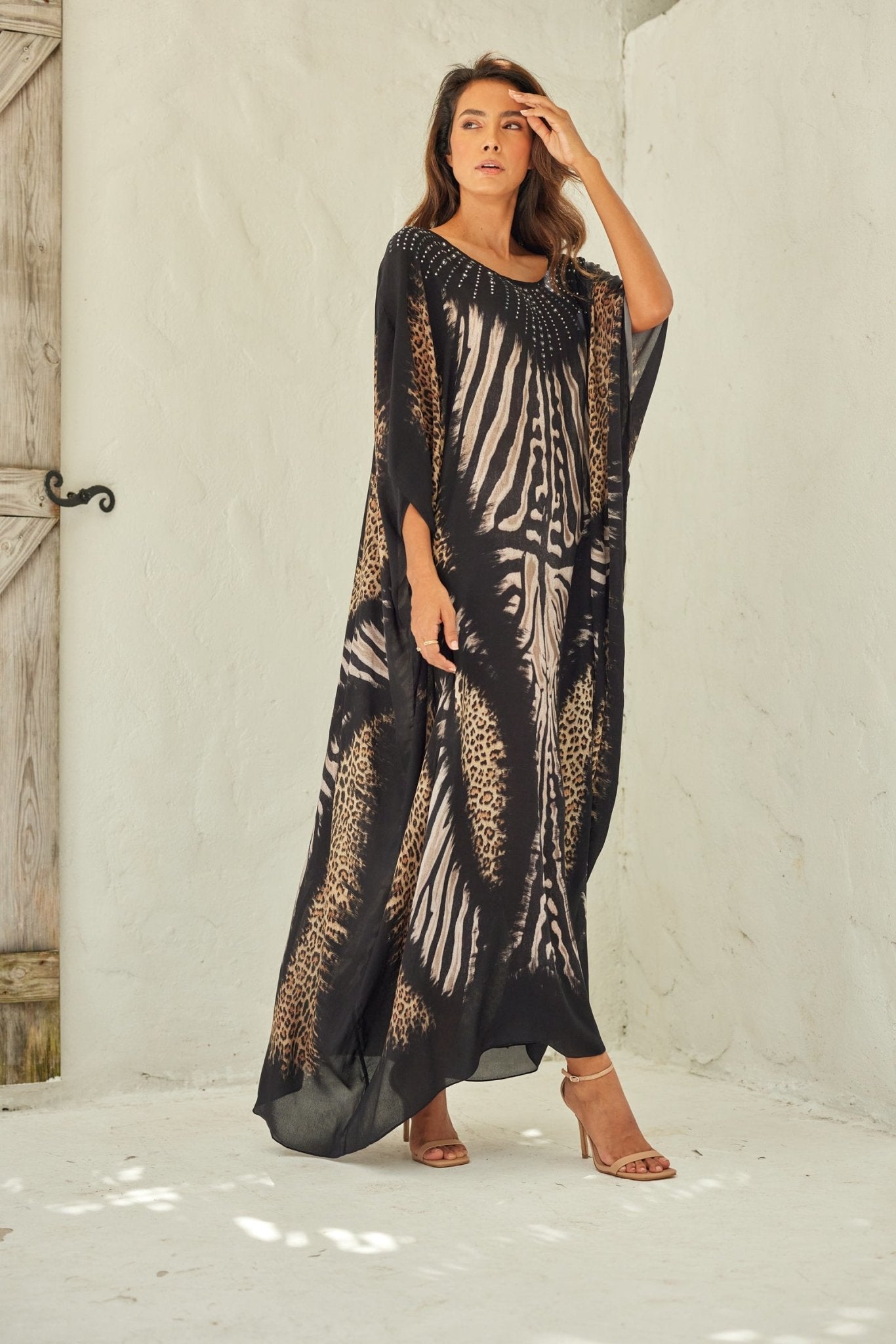 Into The Wild Rn Long Kaftan - Czarina