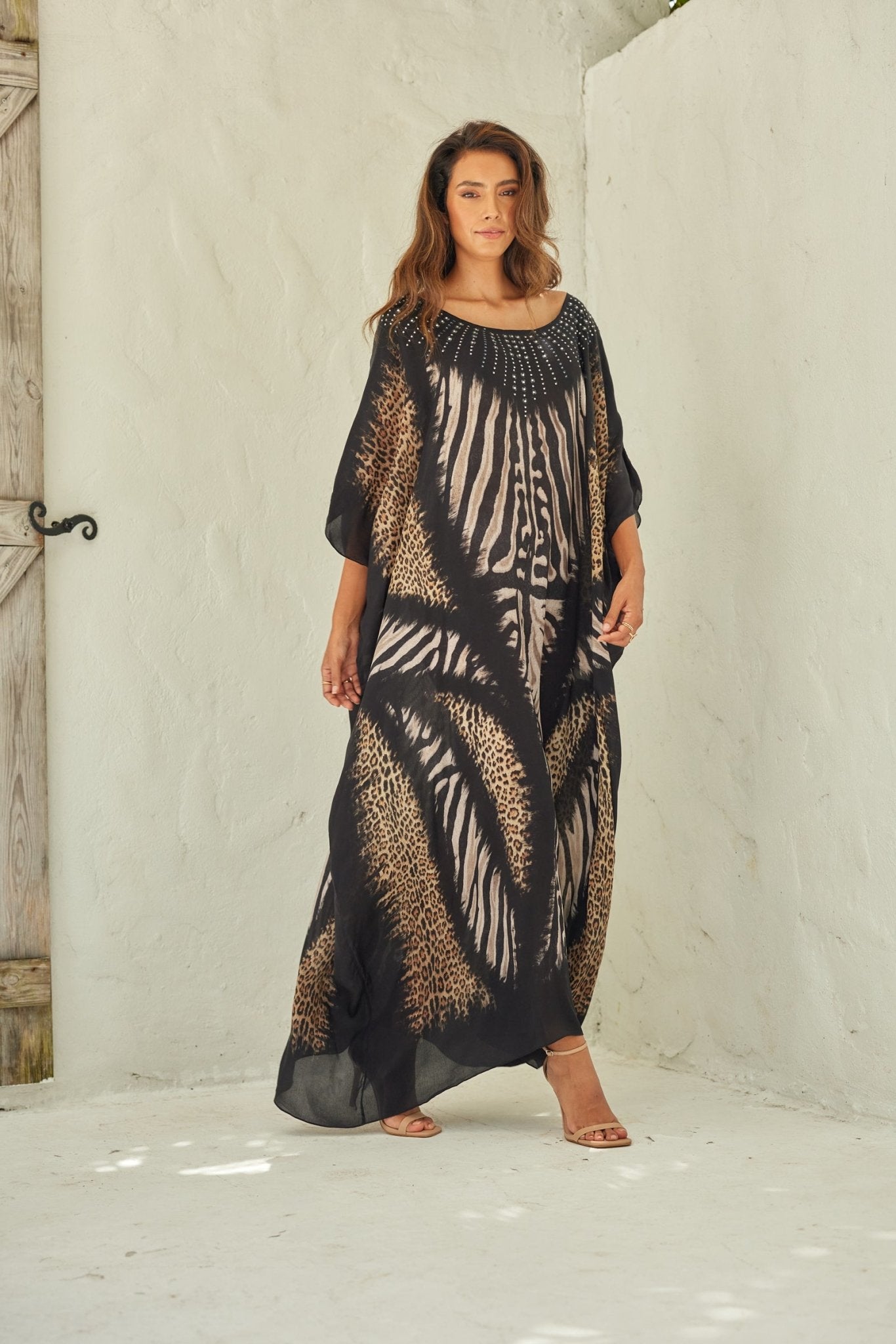 Into The Wild Rn Long Kaftan - Czarina