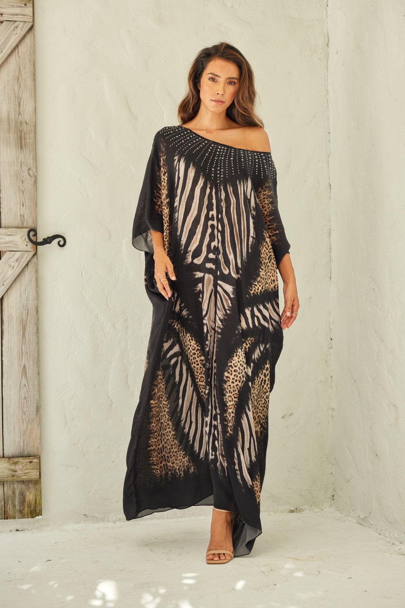 Into The Wild Rn Long Kaftan - Czarina