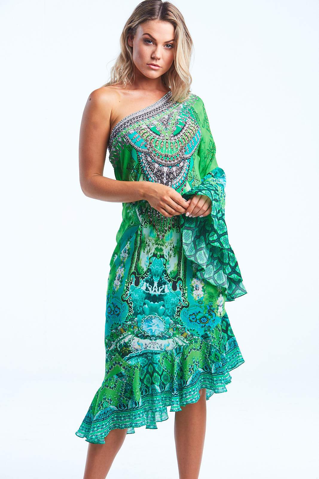 IT WAS ALWAYS YOU ONE SHOULDER DRESS - Czarina