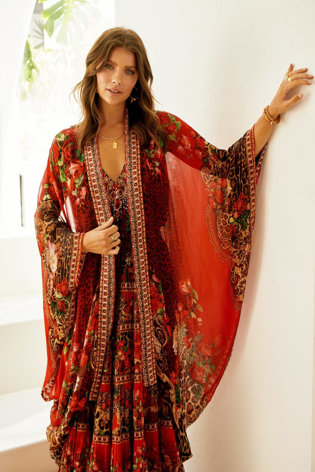 LEOPARDESS MEDIUM CAPE - Czarina