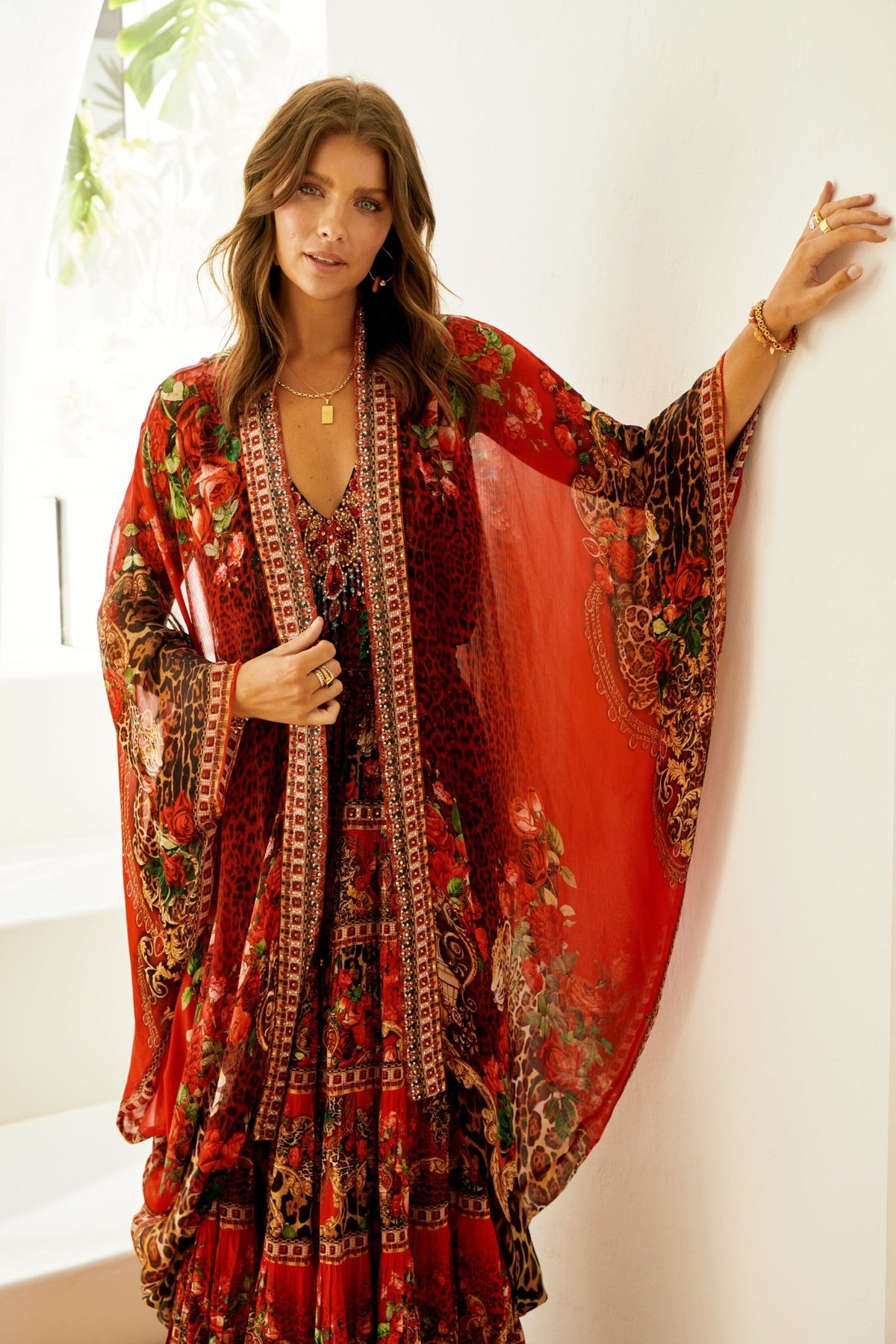 LEOPARDESS MEDIUM CAPE - Czarina