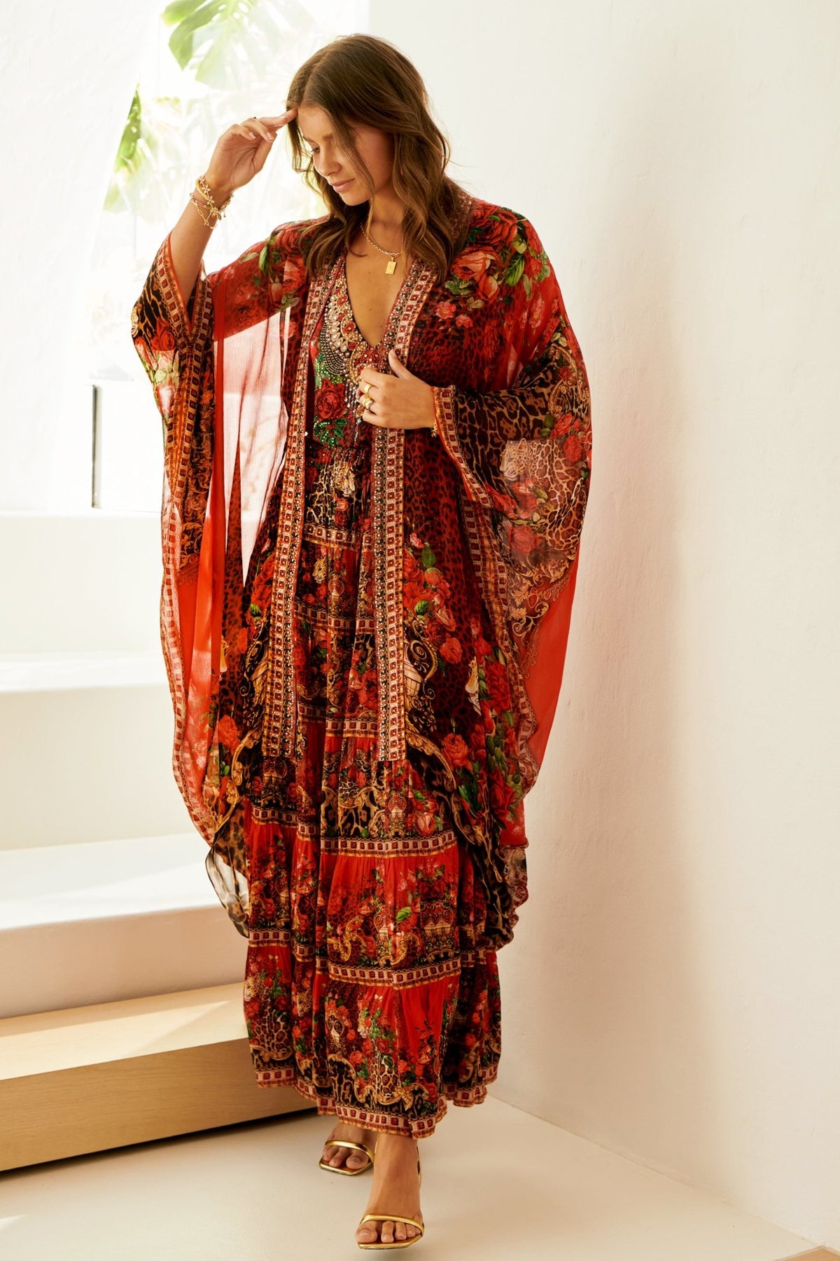 LEOPARDESS MEDIUM CAPE - Czarina