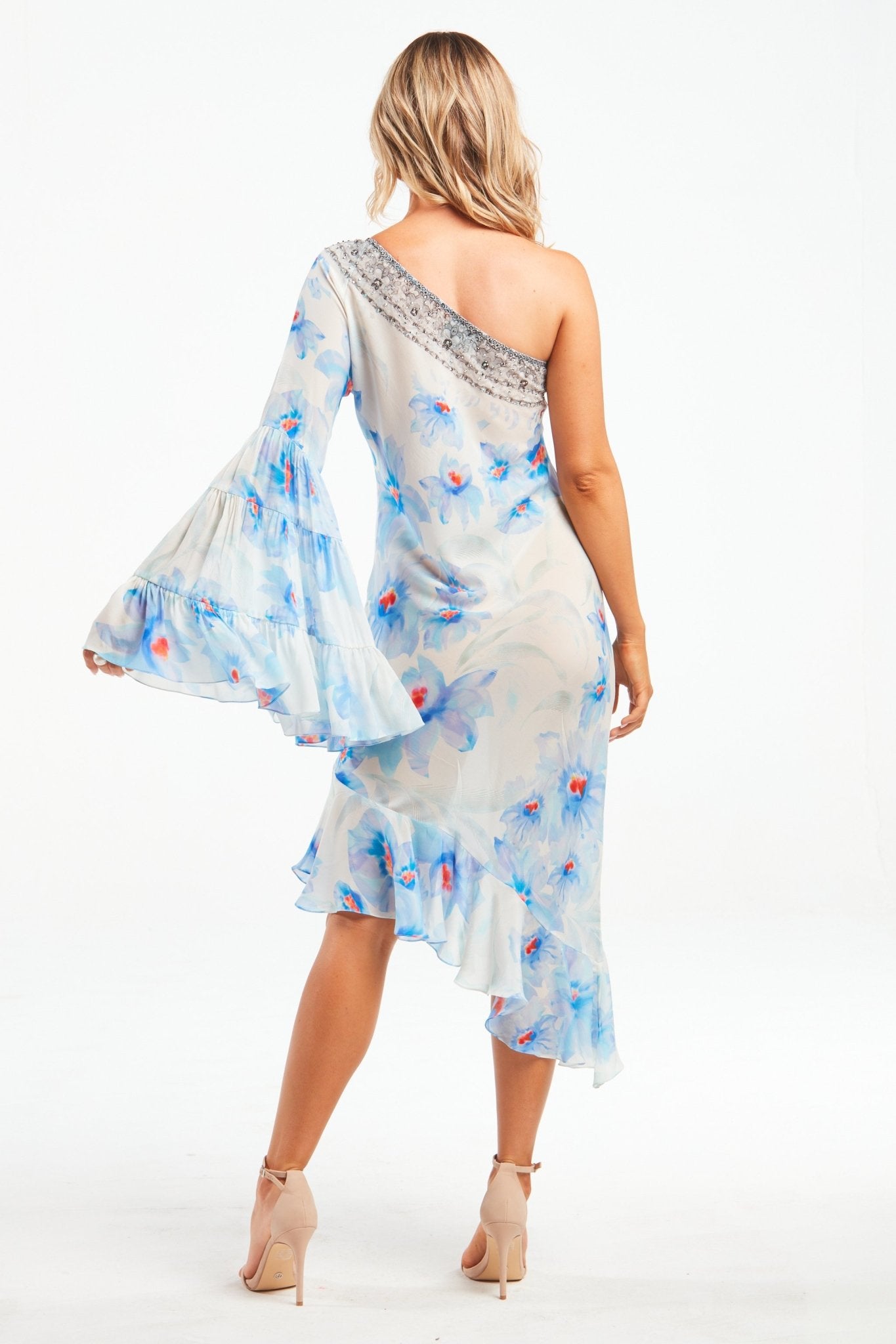 LIVE WITH HOPE ONE SHOULDER DRESS - Czarina