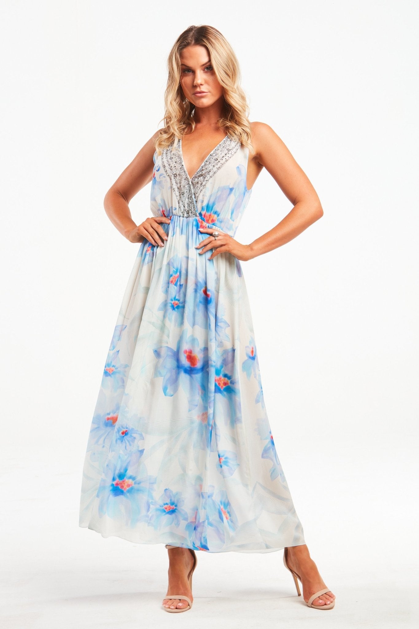 LIVE WITH HOPE SHOE-STRING MAXI DRESS - Czarina