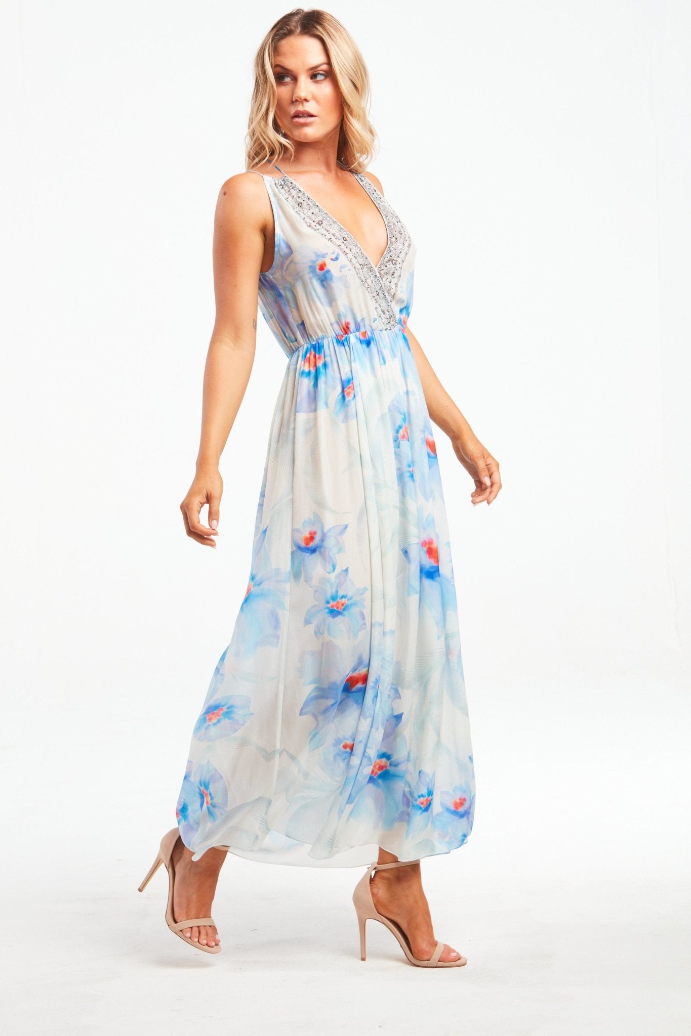 LIVE WITH HOPE SHOE-STRING MAXI DRESS - Czarina