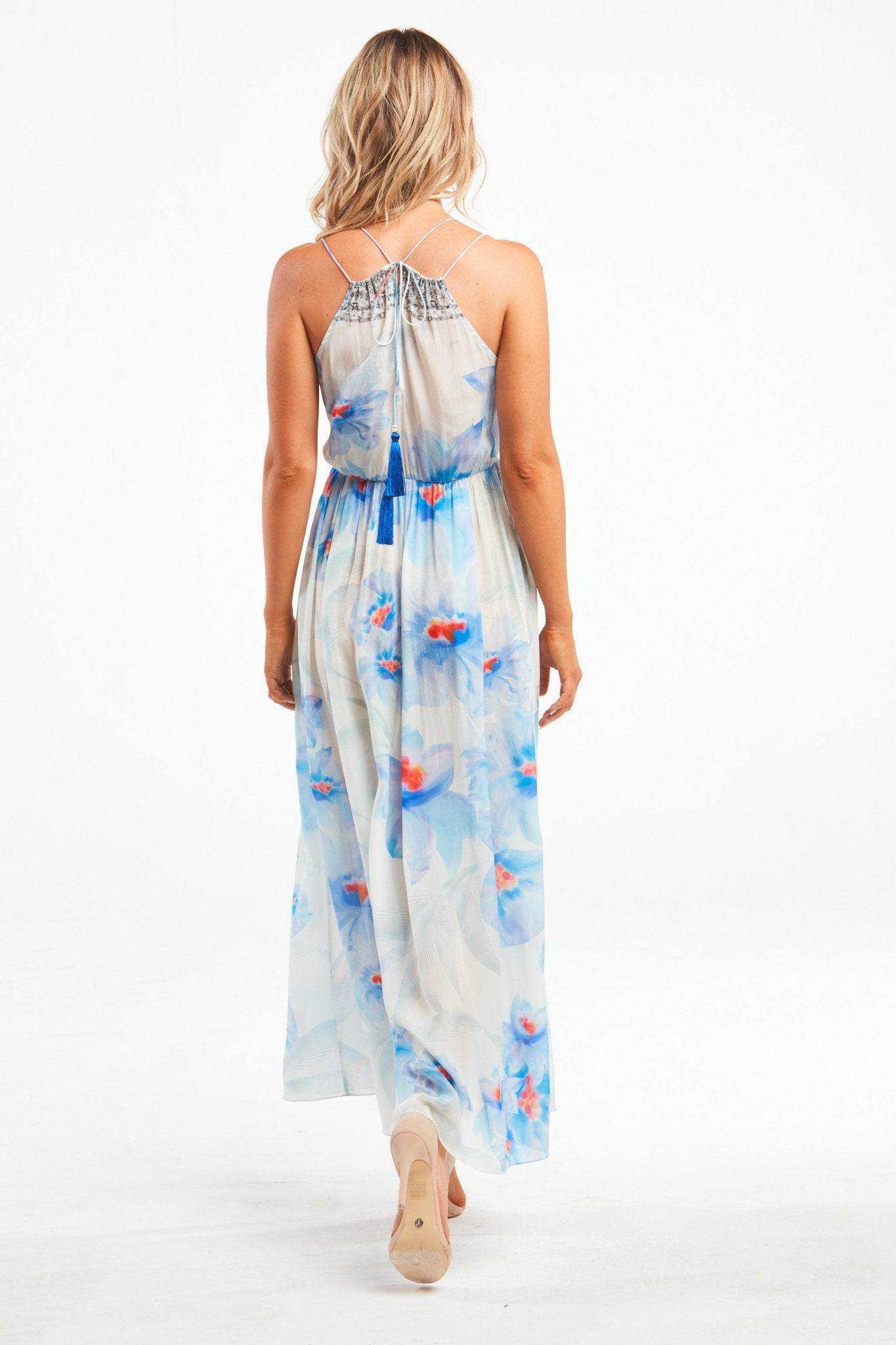 LIVE WITH HOPE SHOE-STRING MAXI DRESS - Czarina