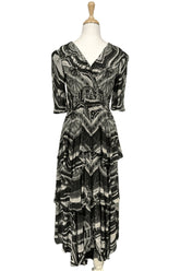 MANADLA CROSS OVER MAXI DRESS - Czarina
