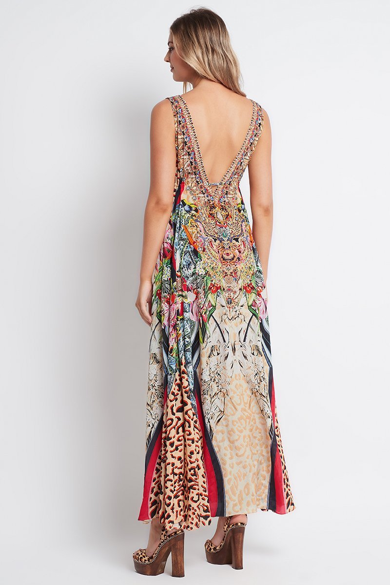 Mocha My Life Maxi Dress - Czarina