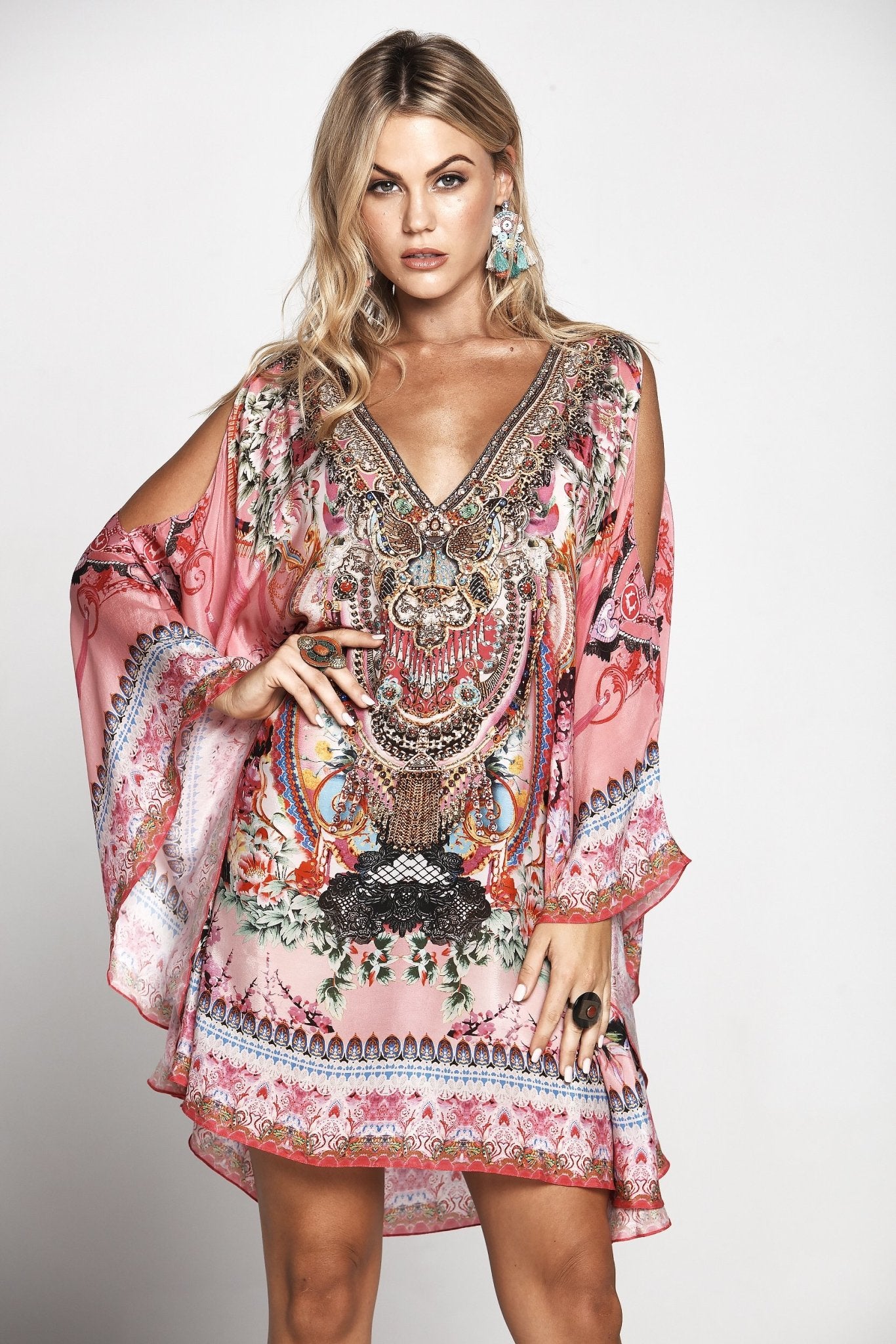 MORE THAN FRIENDS KAFTAN DRESS - Czarina