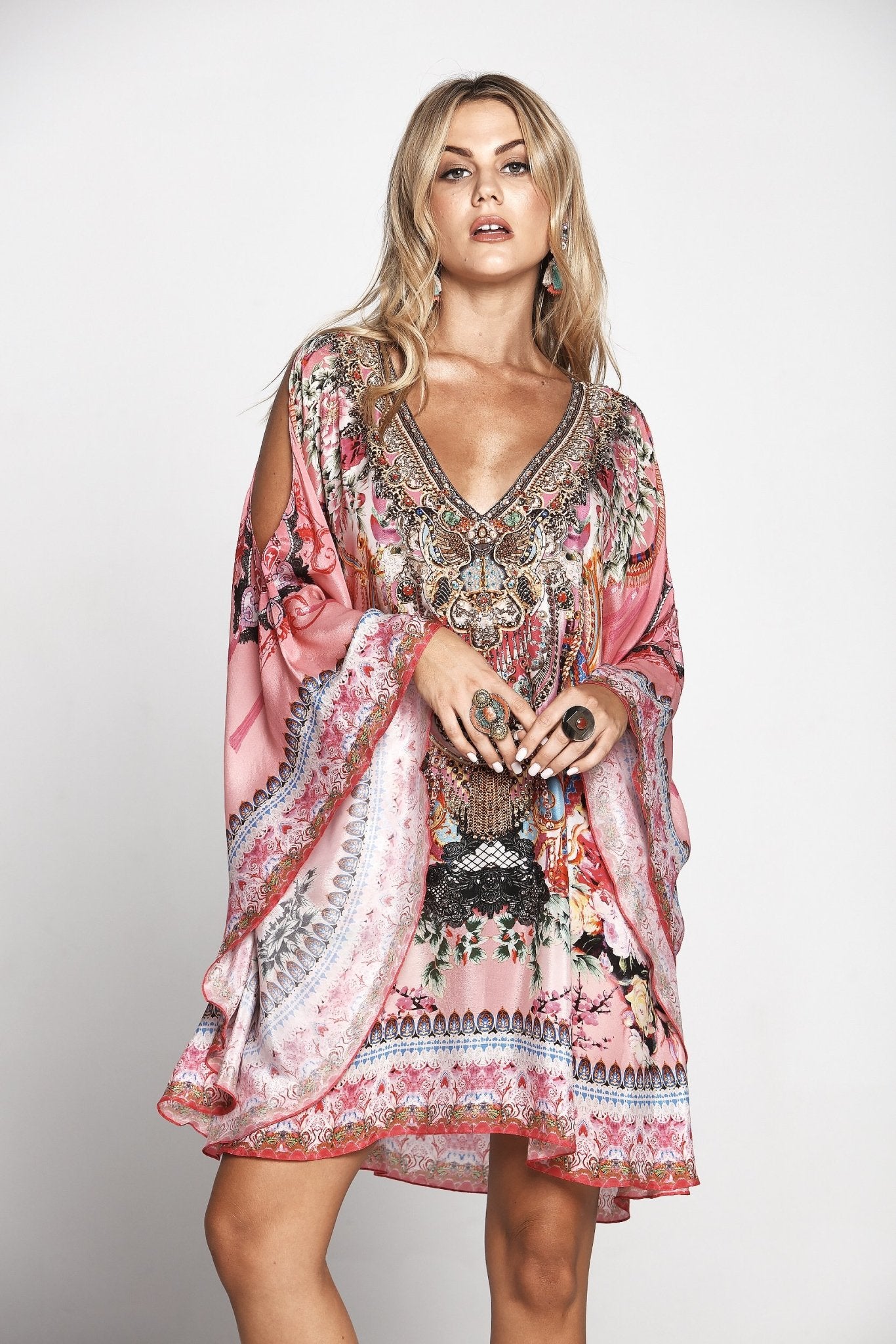 MORE THAN FRIENDS KAFTAN DRESS - Czarina