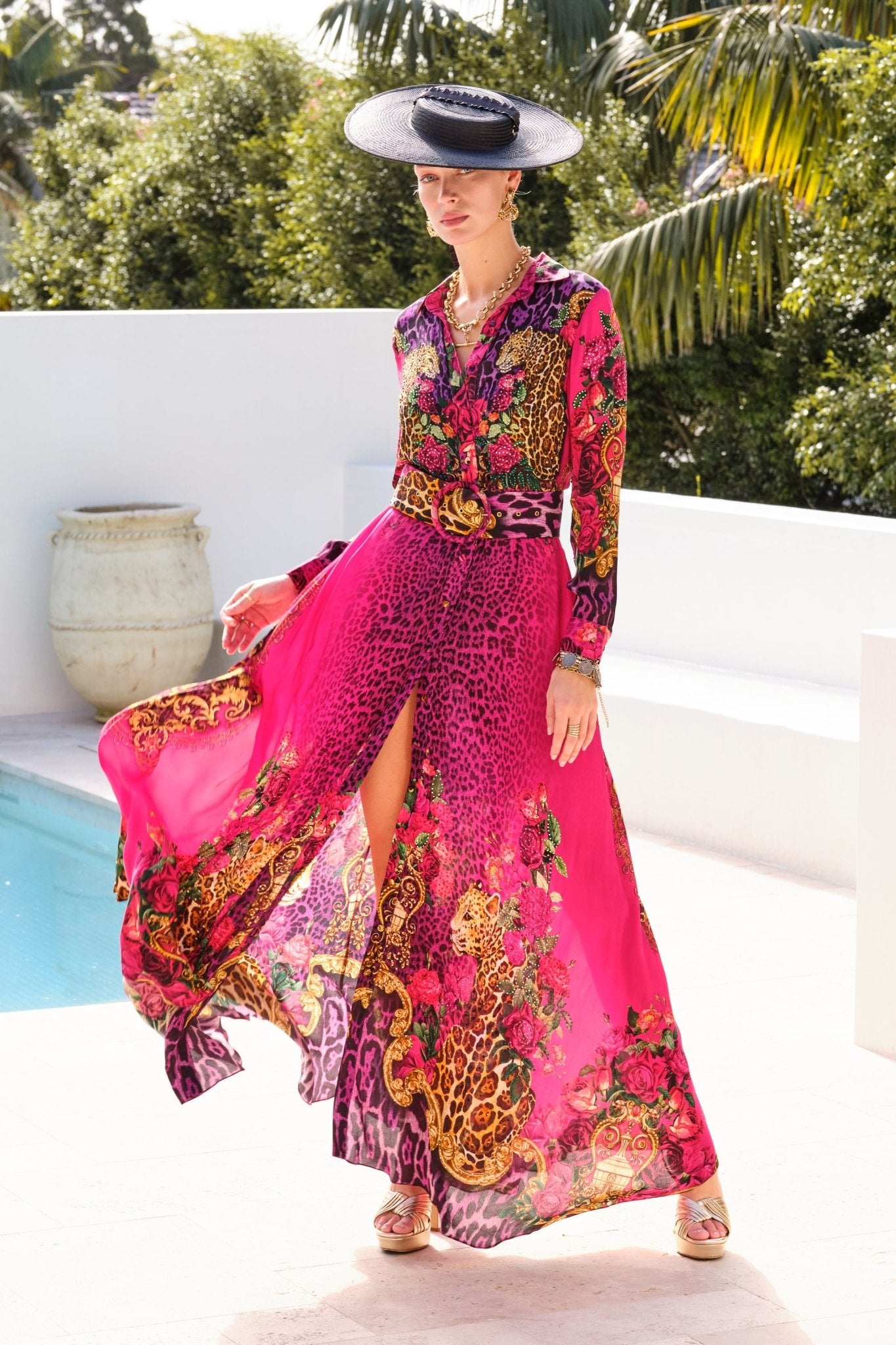 Princess style maxi dress Clearance