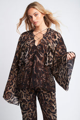 QUEEN OF THE TRIBE CRISS CROSS TOP - Czarina