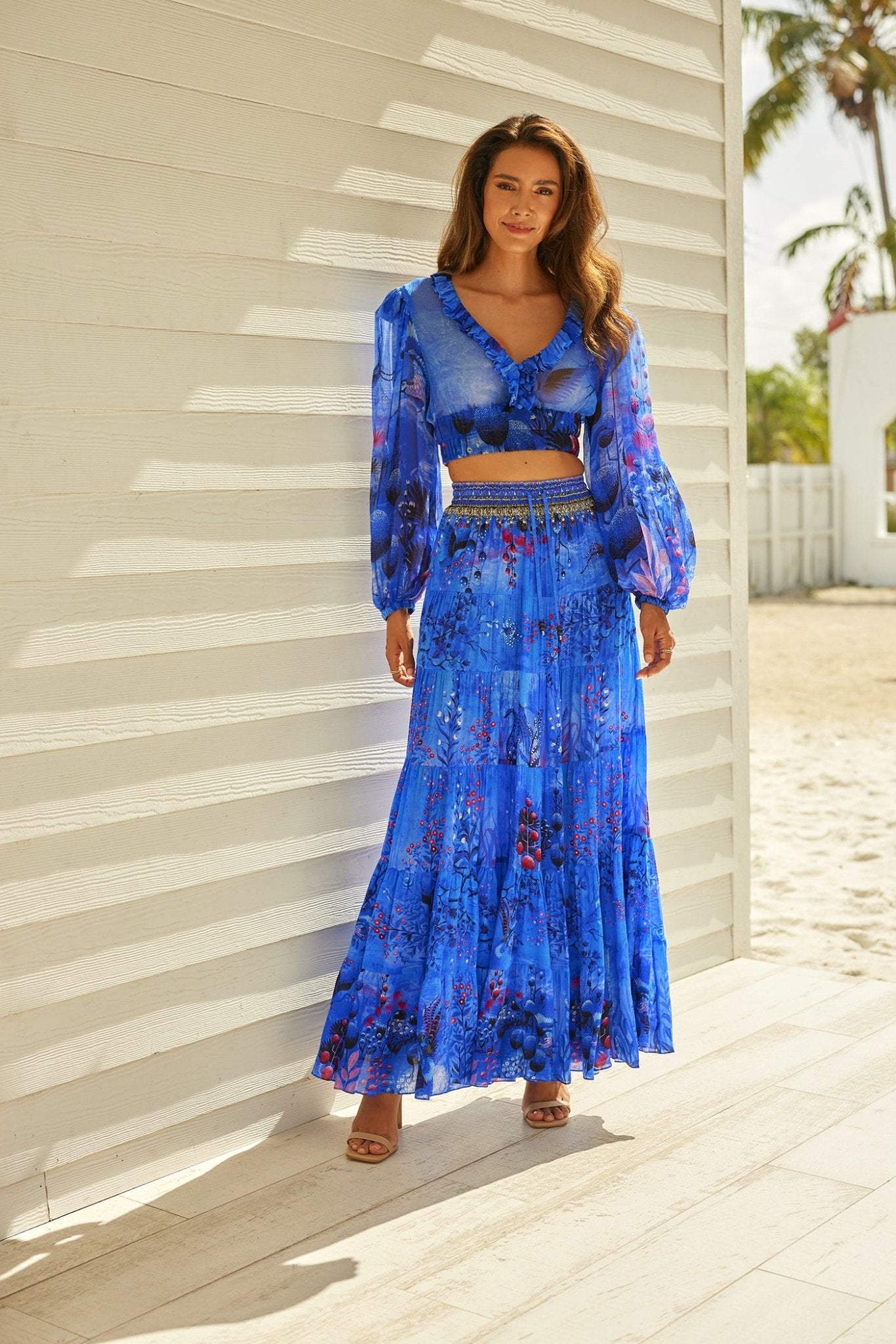 SHAHI MAXI SKIRT - Czarina