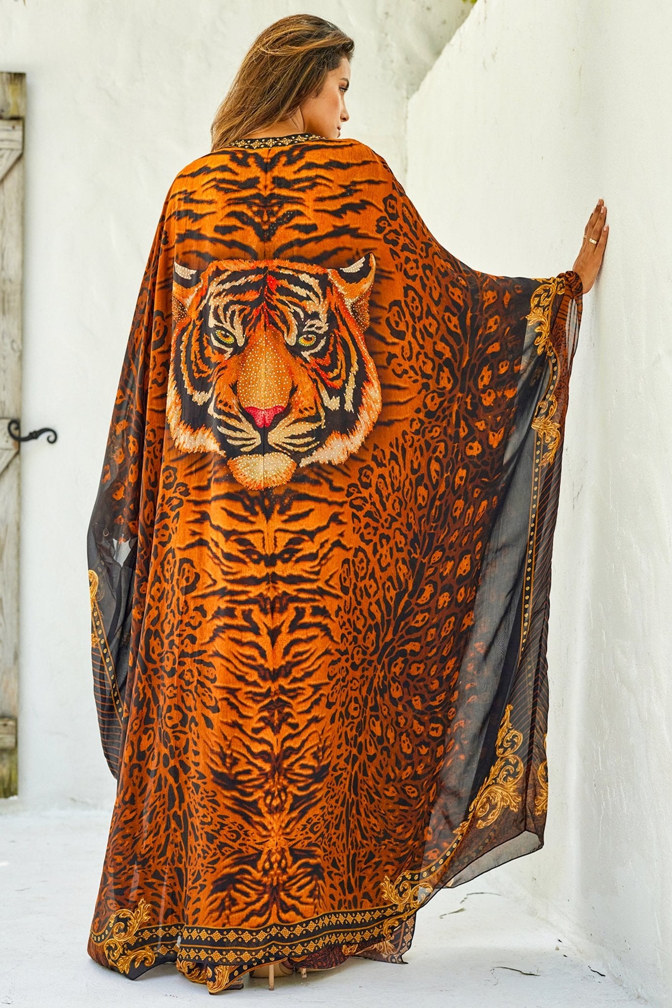 TIGRESS LONG CAPE - Czarina