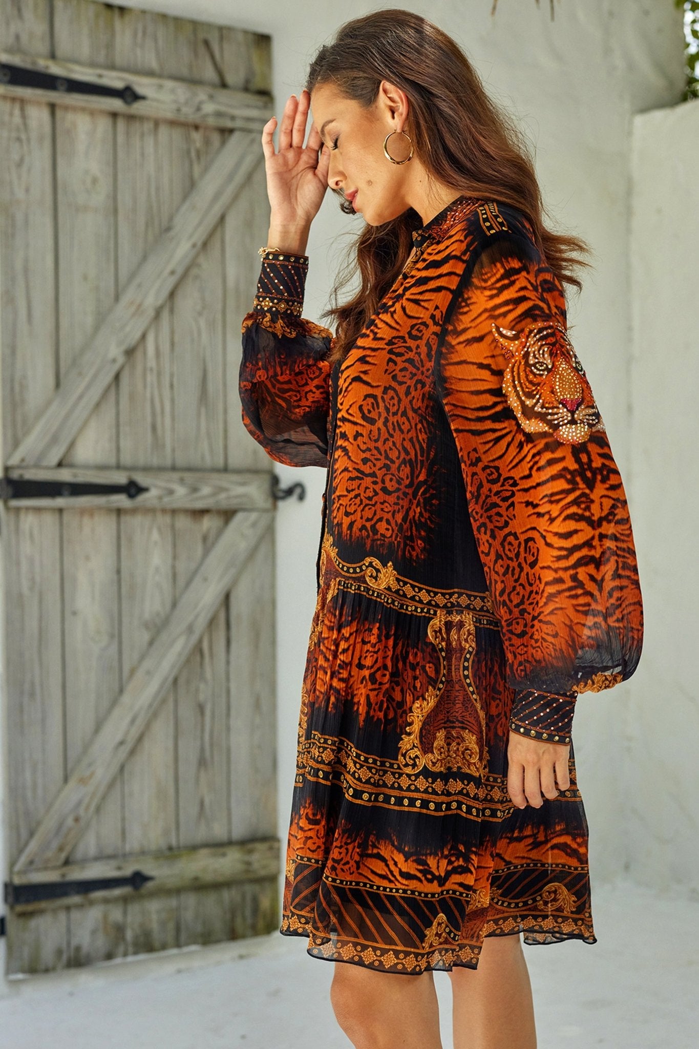 TIGRESS SHIRT DRESS - PRE ORDER - Czarina