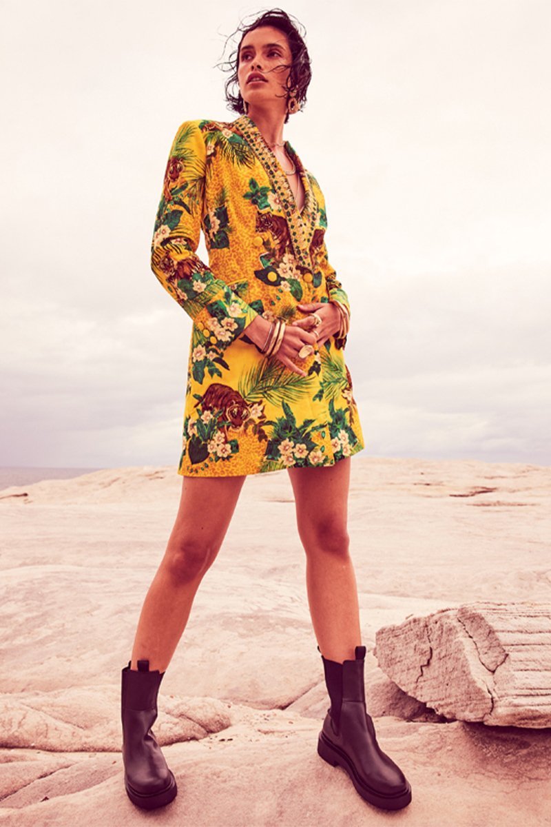 TROPICAL TIGRESS BLAZER - Czarina