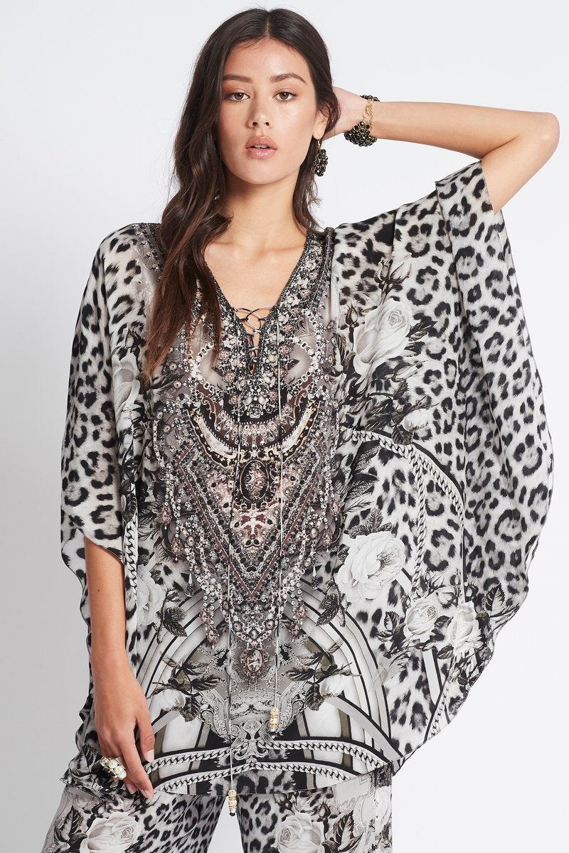 WILD AT HEART BUTTERFLY TOP - Czarina