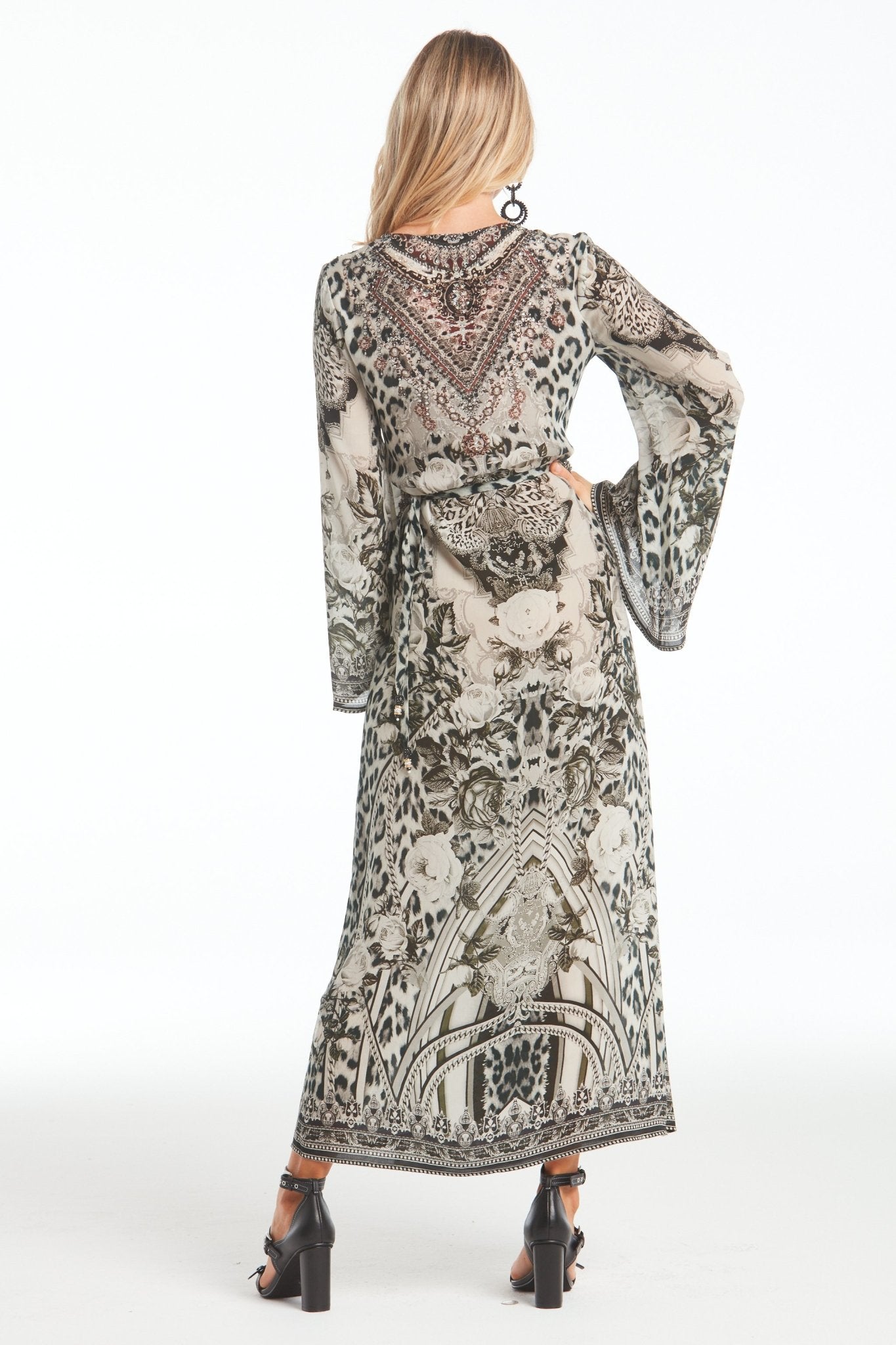 WILD AT HEART WRAP DRESS - Czarina