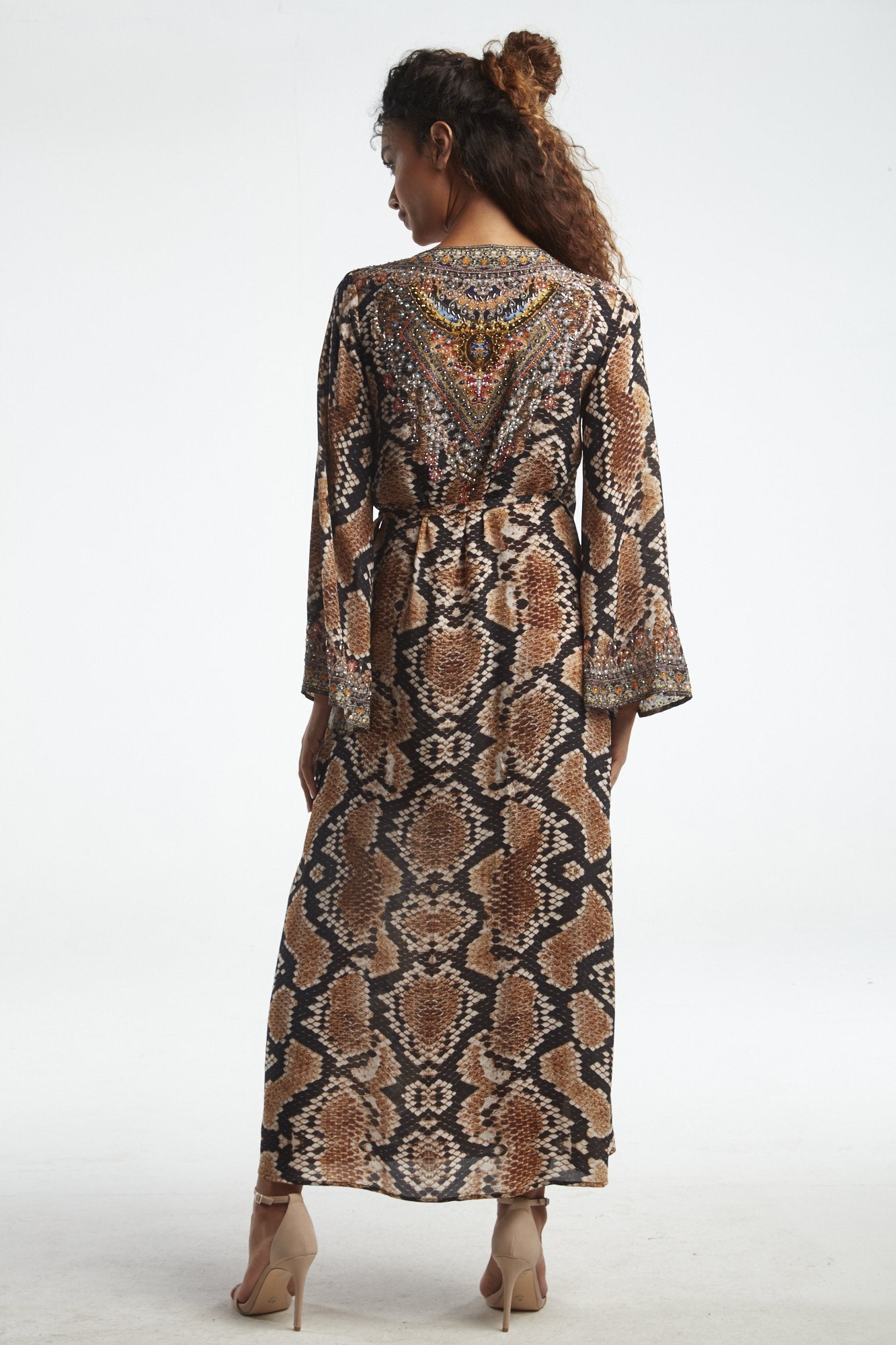 WILD DESERT WRAP DRESS - Czarina