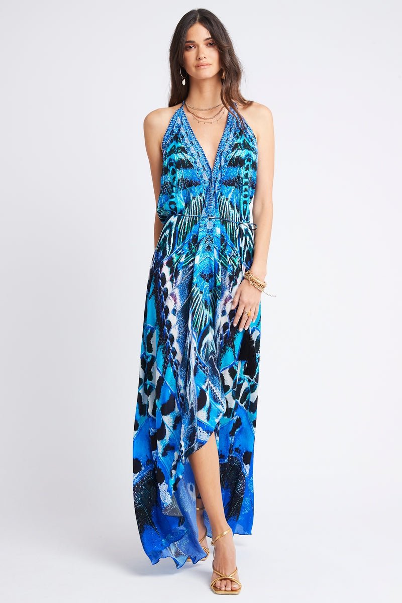 WILD FEATHERS 3 WAY DRESS - Czarina