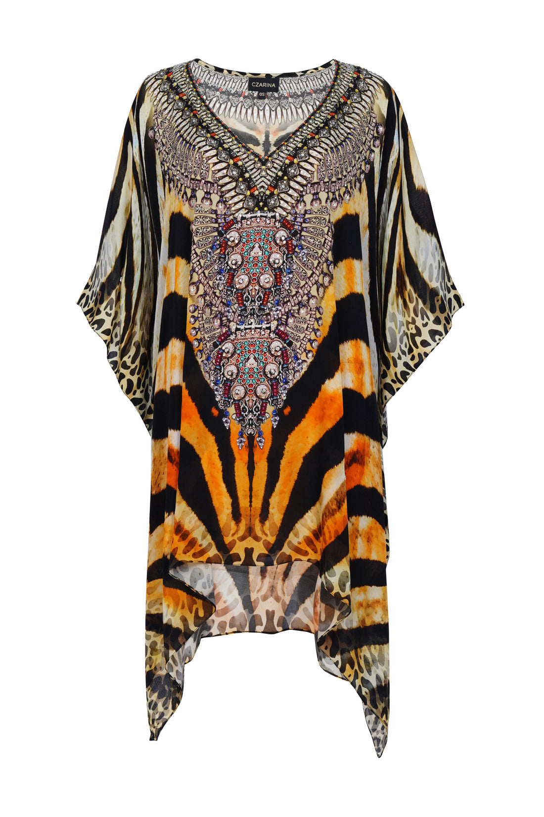 SAHARA W/O LACE SHORT KAFTAN