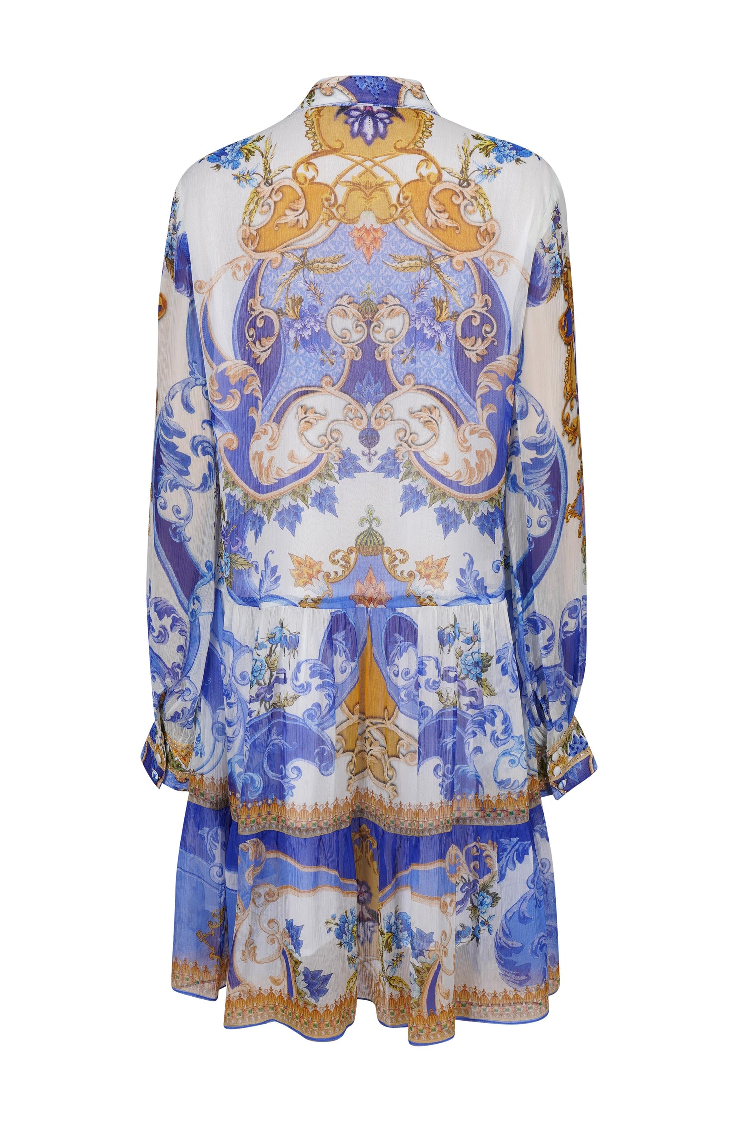 SANTORINI SUNRISE SHIRT DRESS