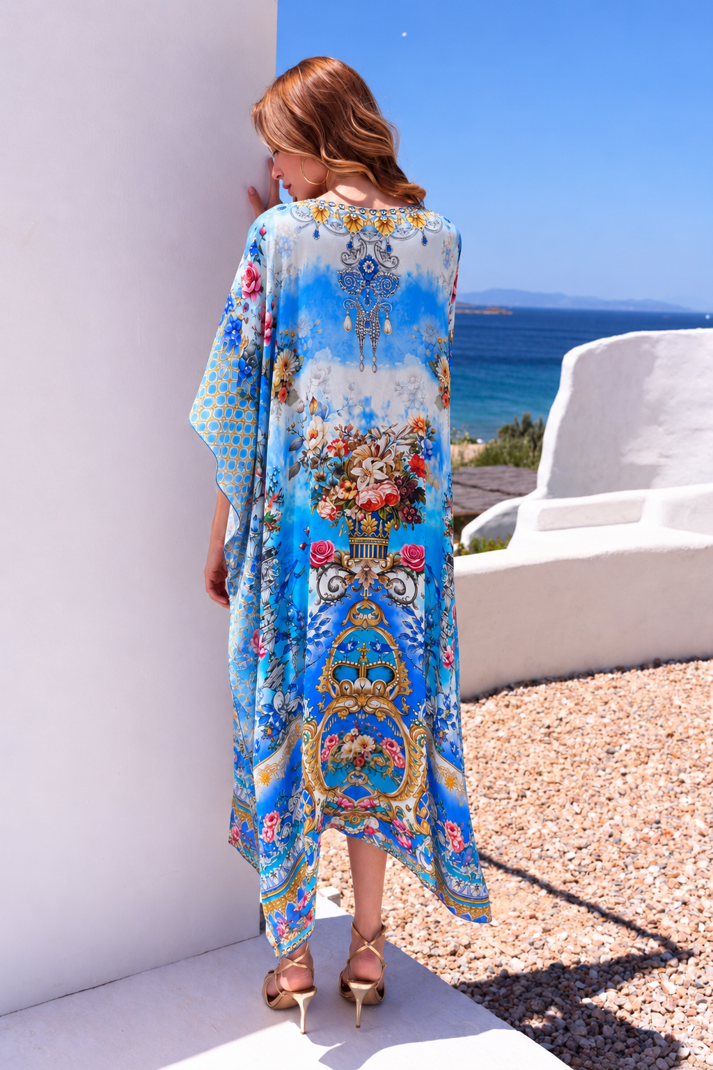 SUMMER SOMEWHERE MEDIUM KAFTAN