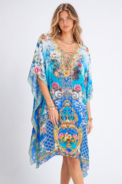SUMMER SOMEWHERE SHORT KAFTAN