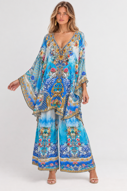 SUMMER SOMEWHERE KAFTAN DRESS SET