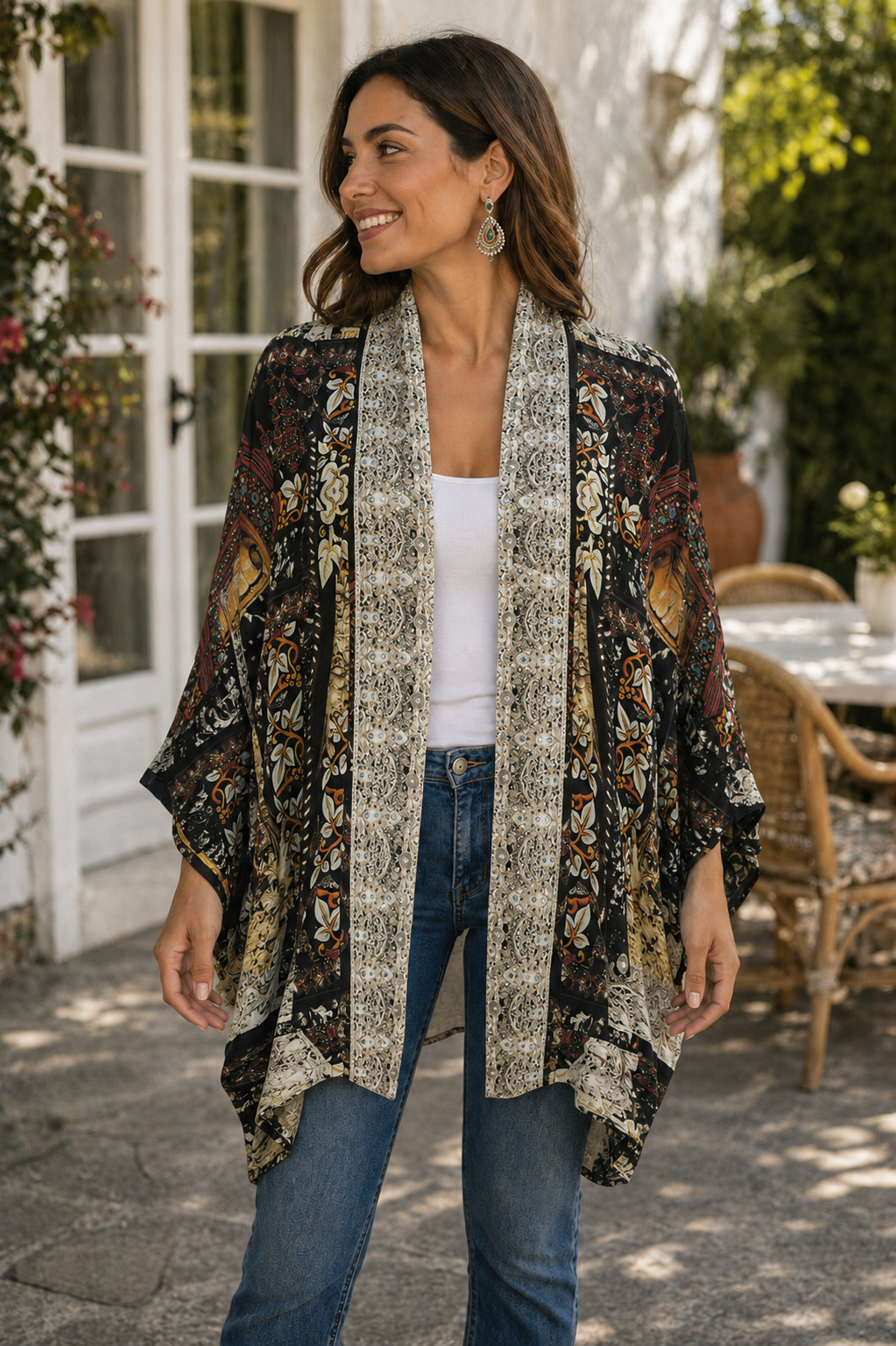 ENCHANTED SHORT CAPE
