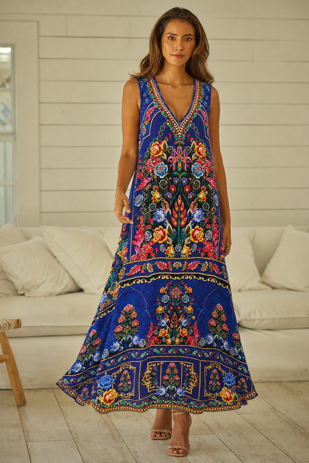 RIVIERA SLEEVELESS DRESS
