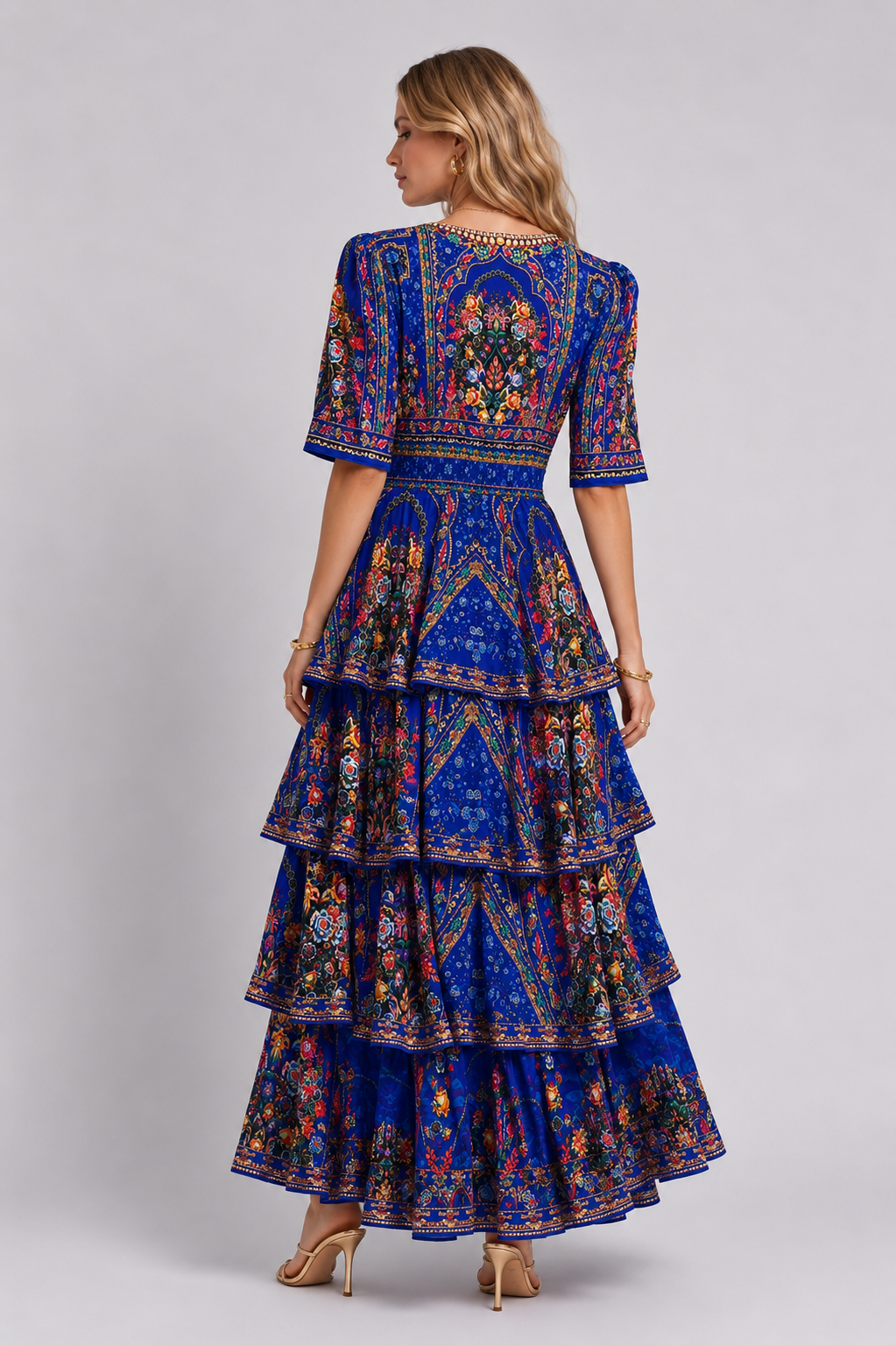 REVIERA CROSS OVER MAXI DRESS