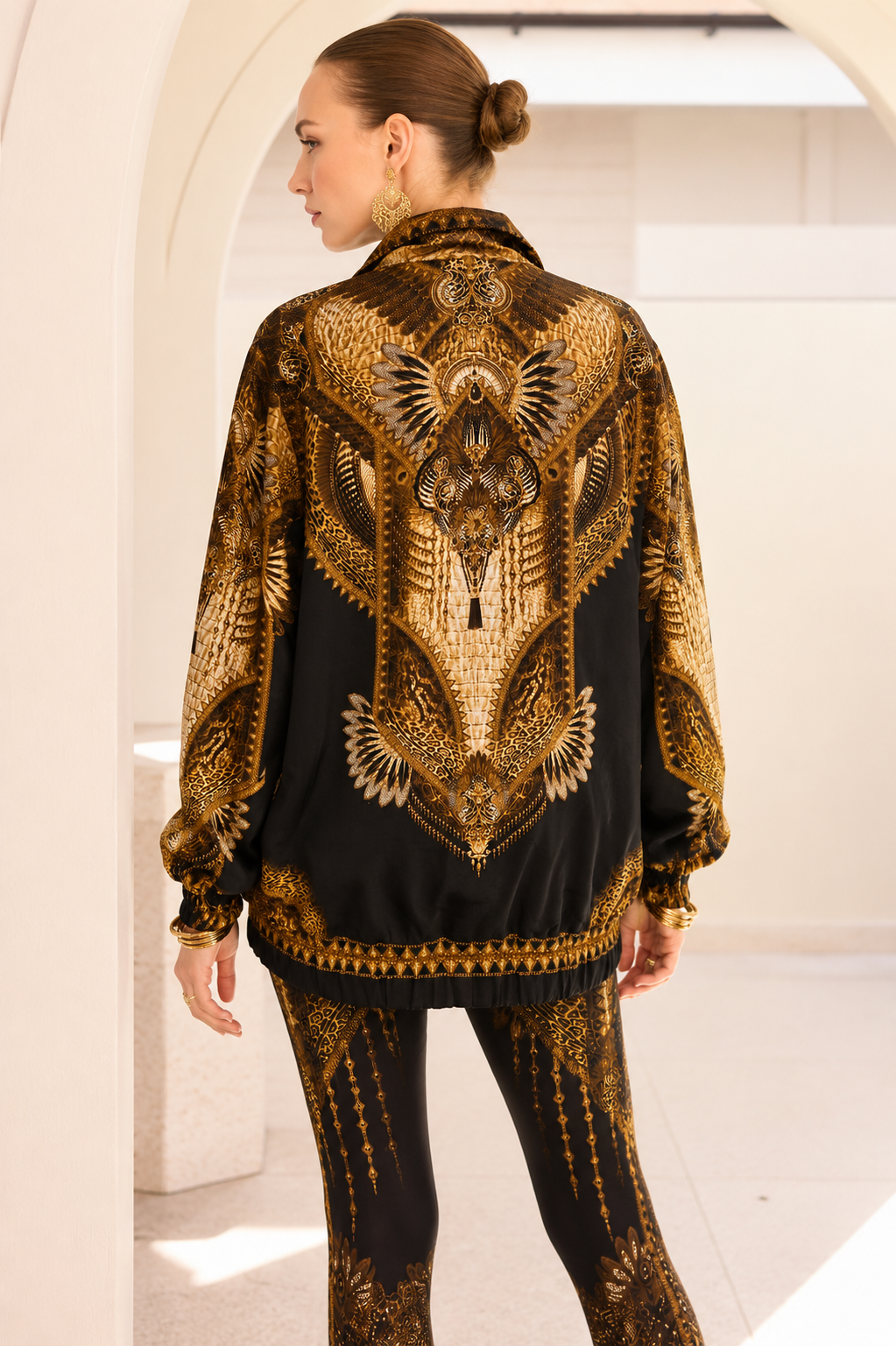 BOHO QUEEN OVERSIZE BOMBER JACKET