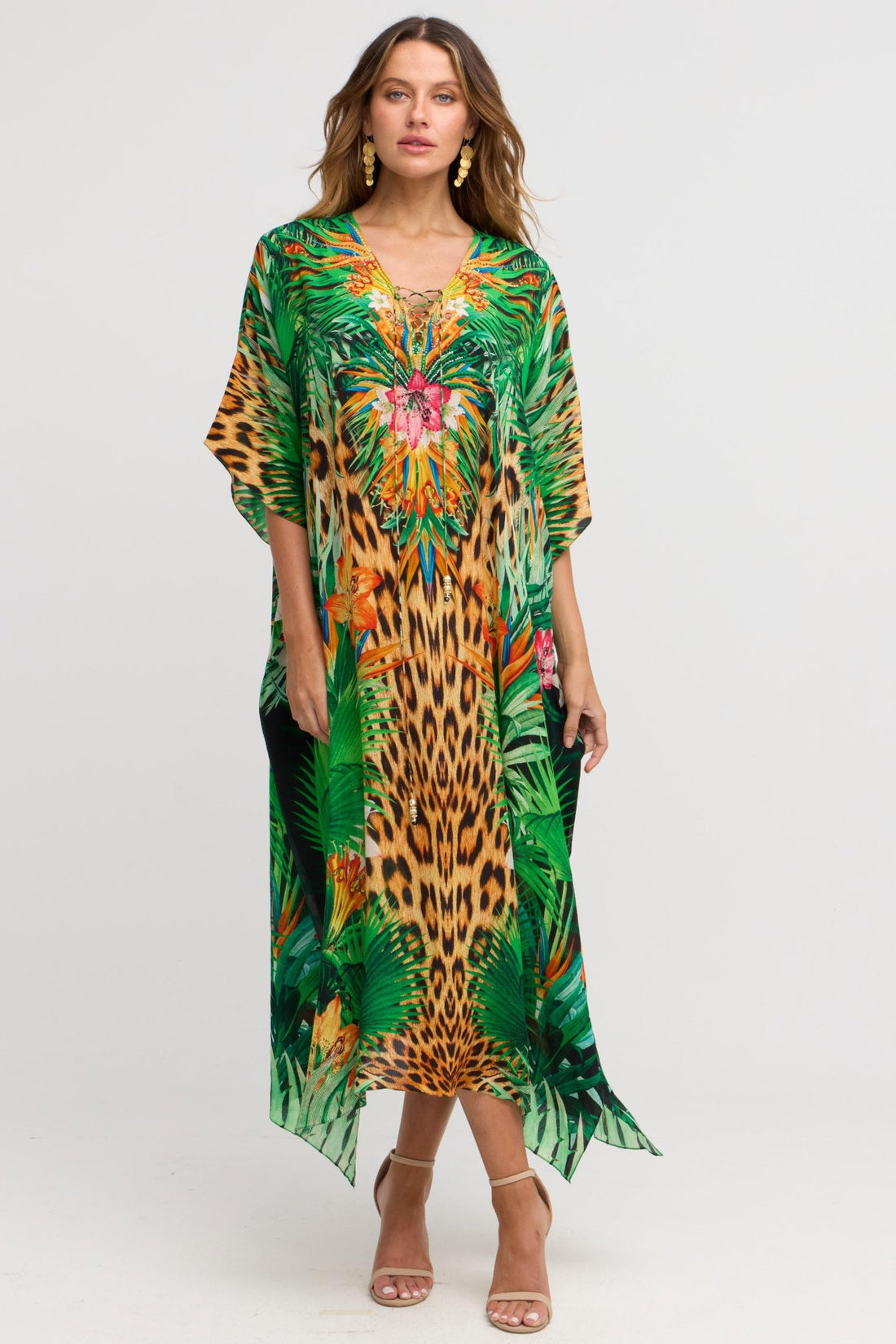 Tropical Temptation Medium Kaftan