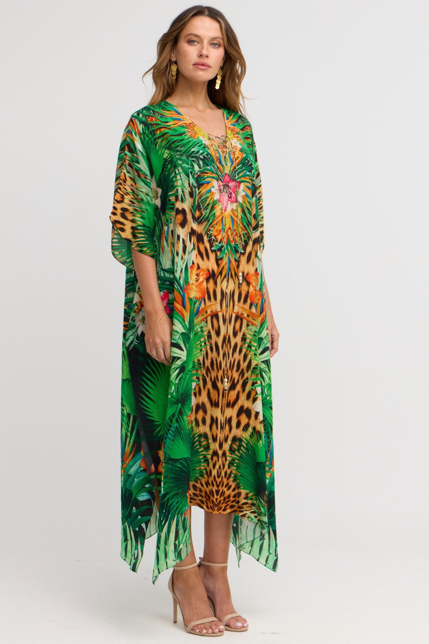 Tropical Temptation Medium Kaftan