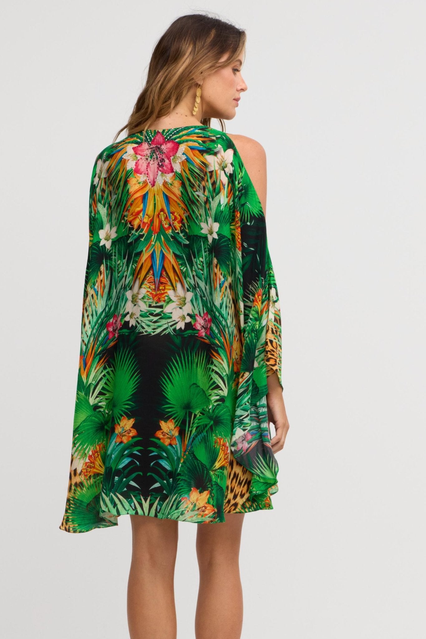 Tropical Temptation Kaftan Dress