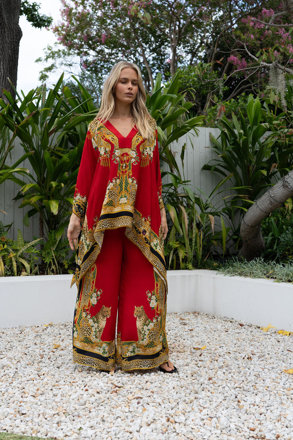 Queen of the Wild Kaftan Top