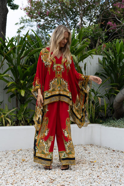 Queen of the Wild Kaftan Top