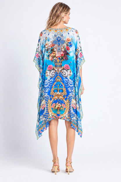SUMMER SOMEWHERE SHORT KAFTAN