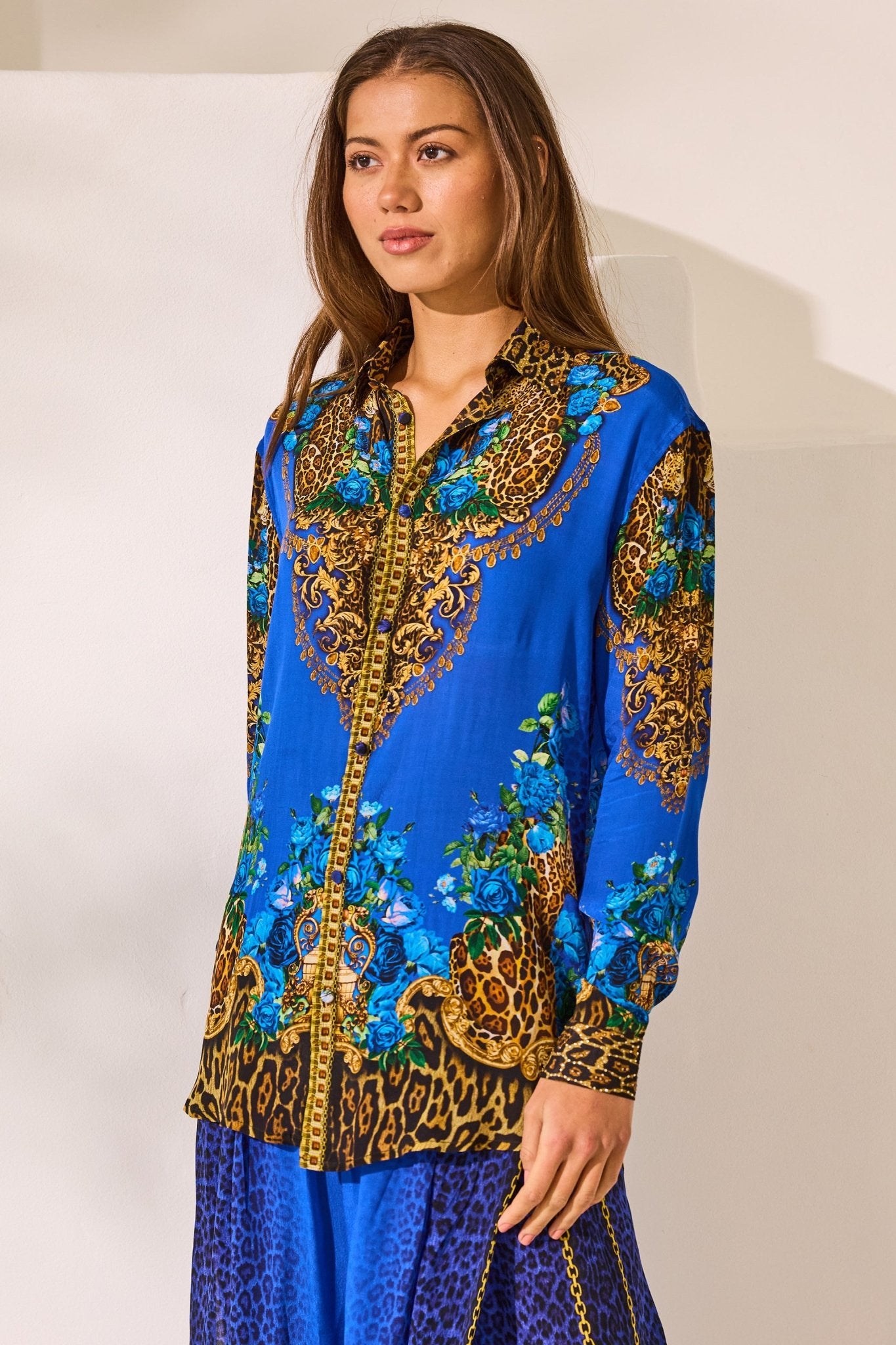 Blue Leopardess Women&